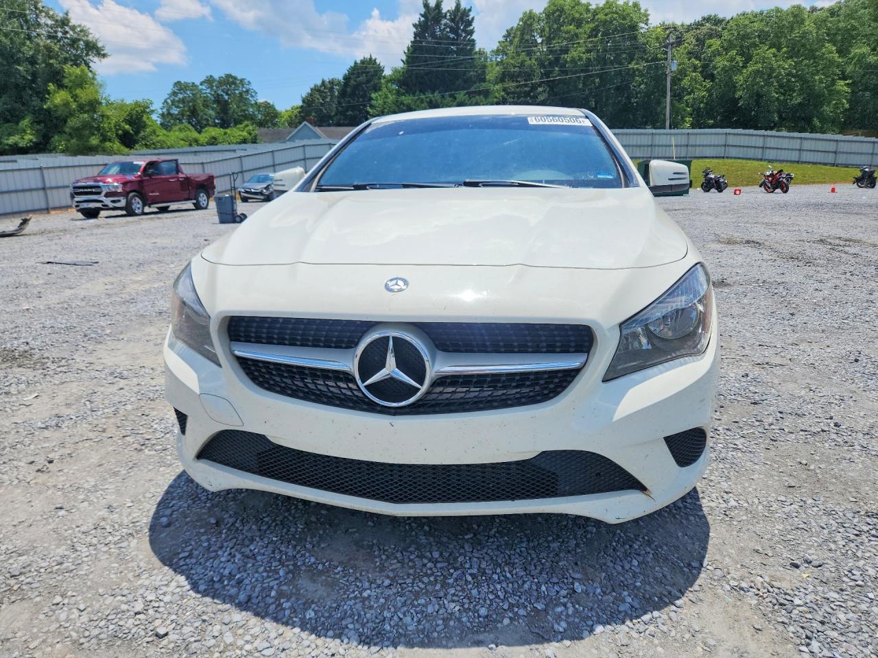 2014 Mercedes-benz Cla 250 White vin: WDDSJ4EB6EN038128