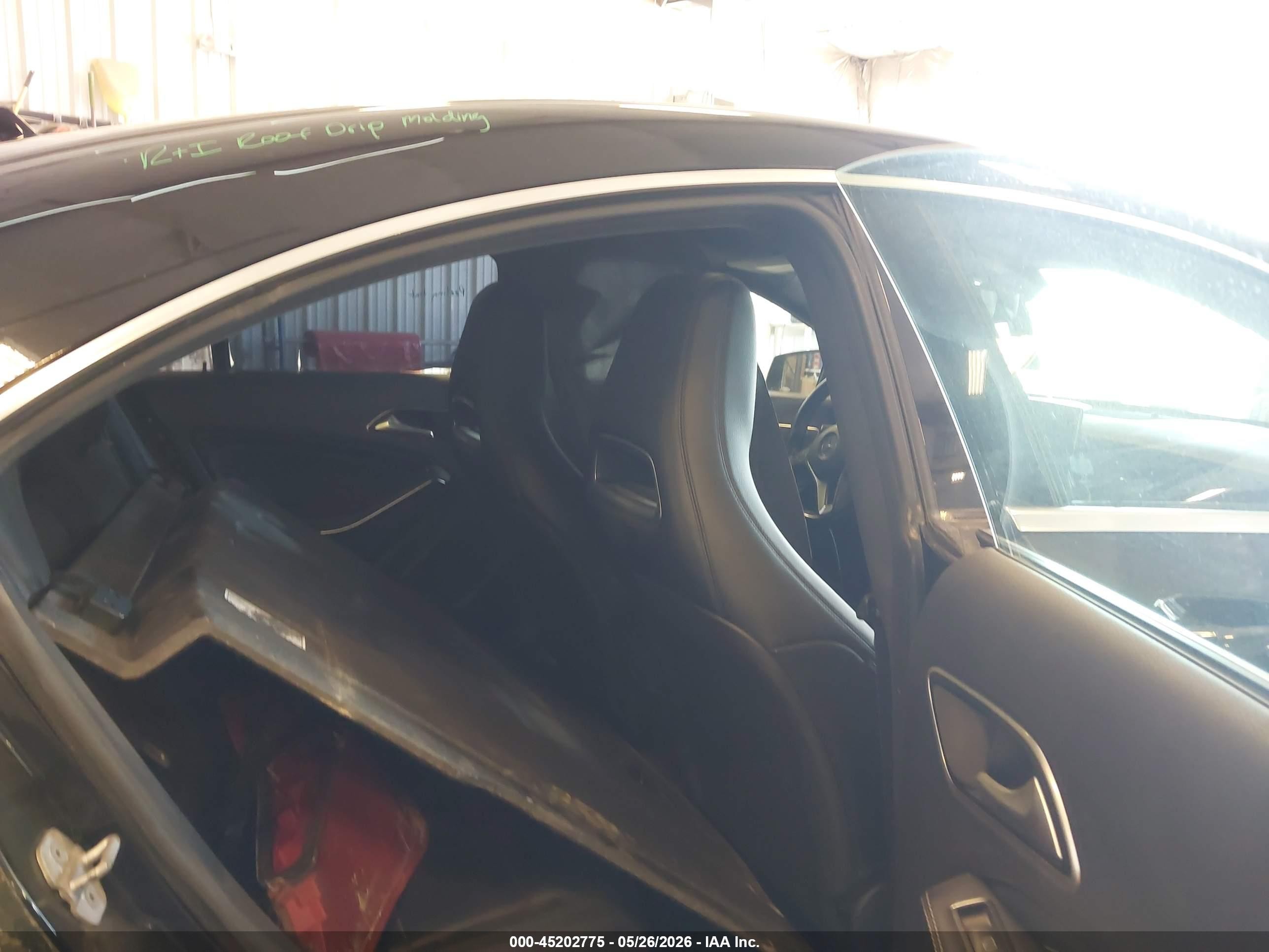 2014 Mercedes-benz Cla 250   Black vin: WDDSJ4EB6EN038890