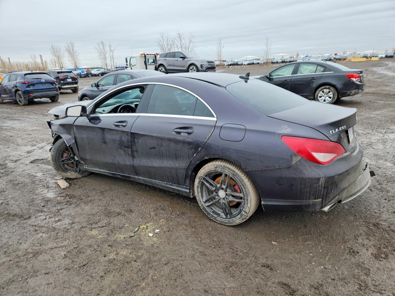 2014 Mercedes-benz Cla 250 Black vin: WDDSJ4EB6EN041837