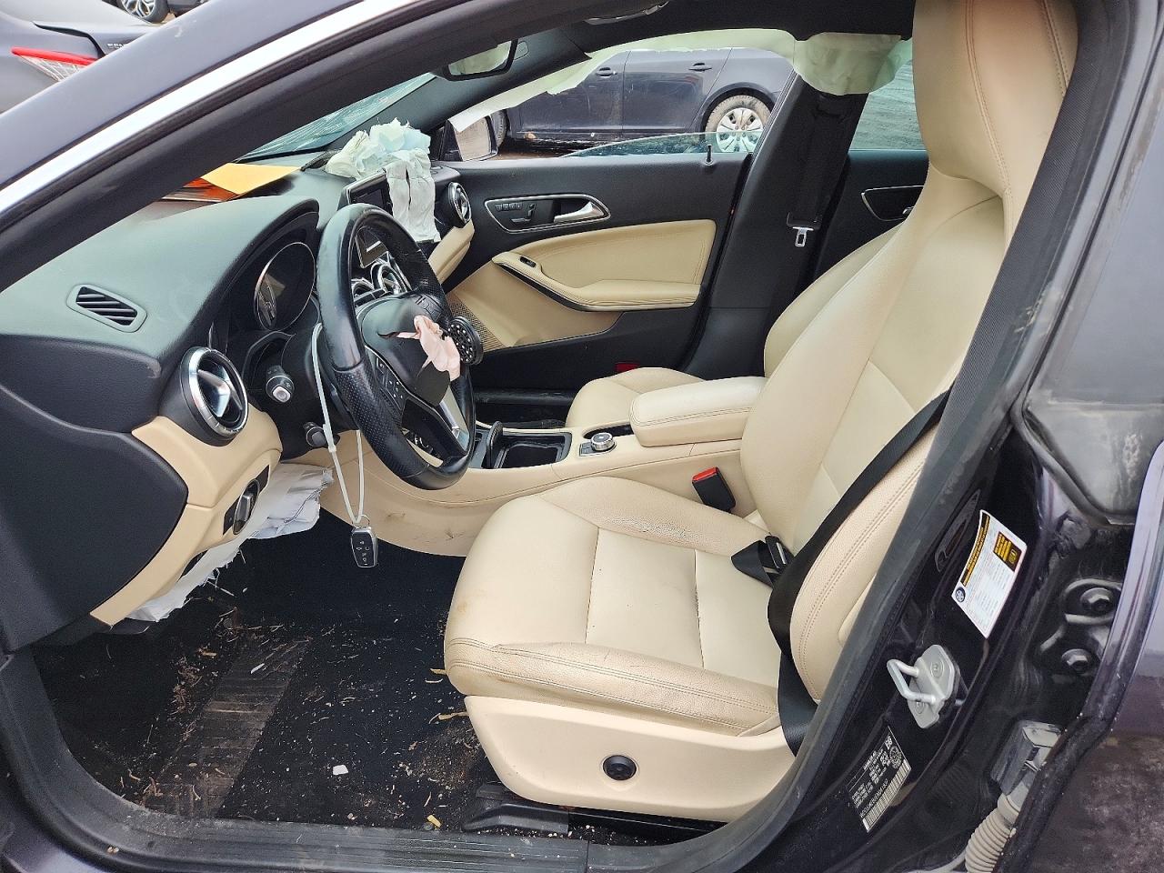 2014 Mercedes-benz Cla 250 Black vin: WDDSJ4EB6EN041837