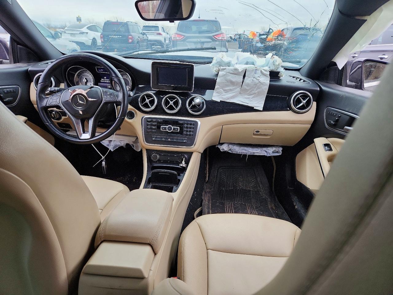 2014 Mercedes-benz Cla 250 Black vin: WDDSJ4EB6EN041837
