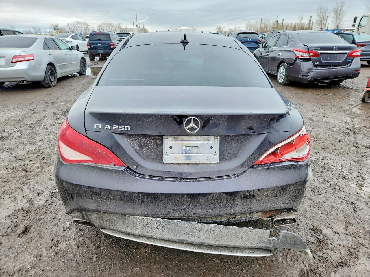 2014 Mercedes-benz Cla 250 Black vin: WDDSJ4EB6EN041837