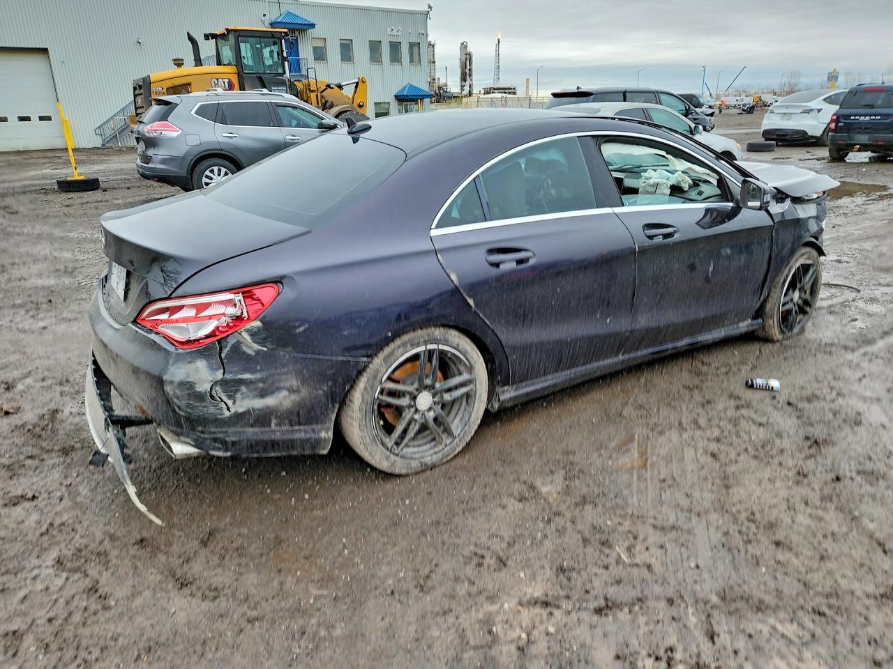 2014 Mercedes-benz Cla 250 Black vin: WDDSJ4EB6EN041837