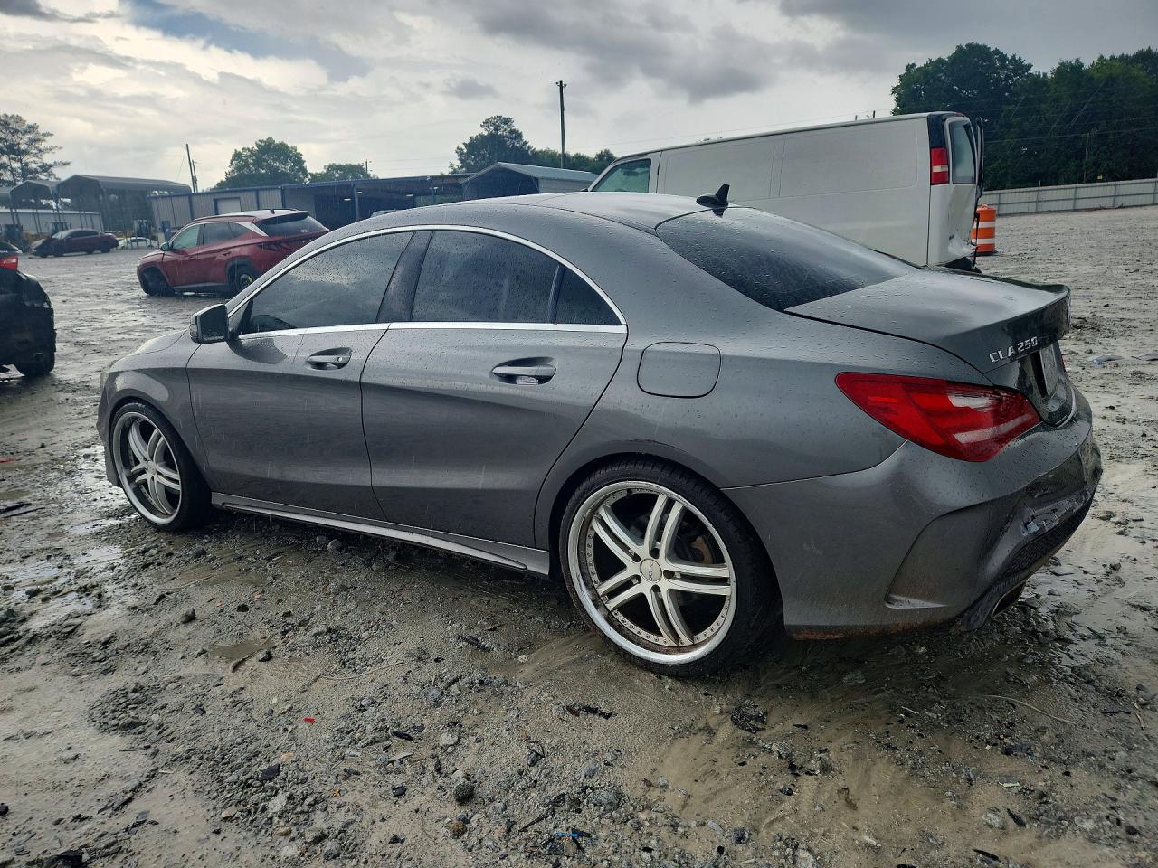 2014 Mercedes-benz Cla 250 Gray vin: WDDSJ4EB6EN043703