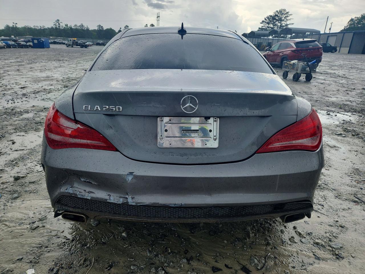 2014 Mercedes-benz Cla 250 Gray vin: WDDSJ4EB6EN043703