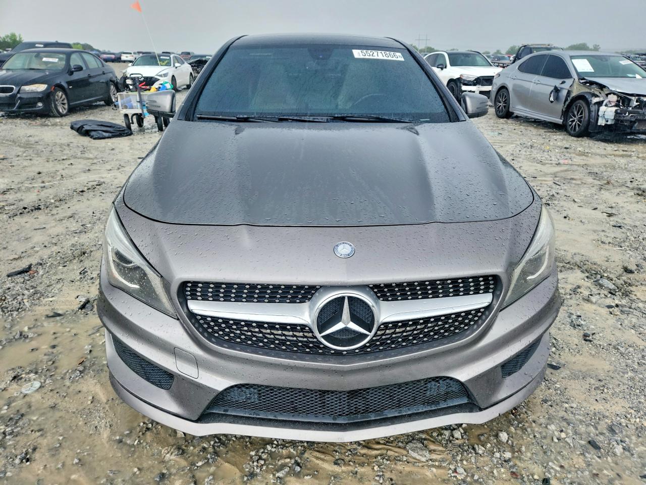 2014 Mercedes-benz Cla 250 Gray vin: WDDSJ4EB6EN043703