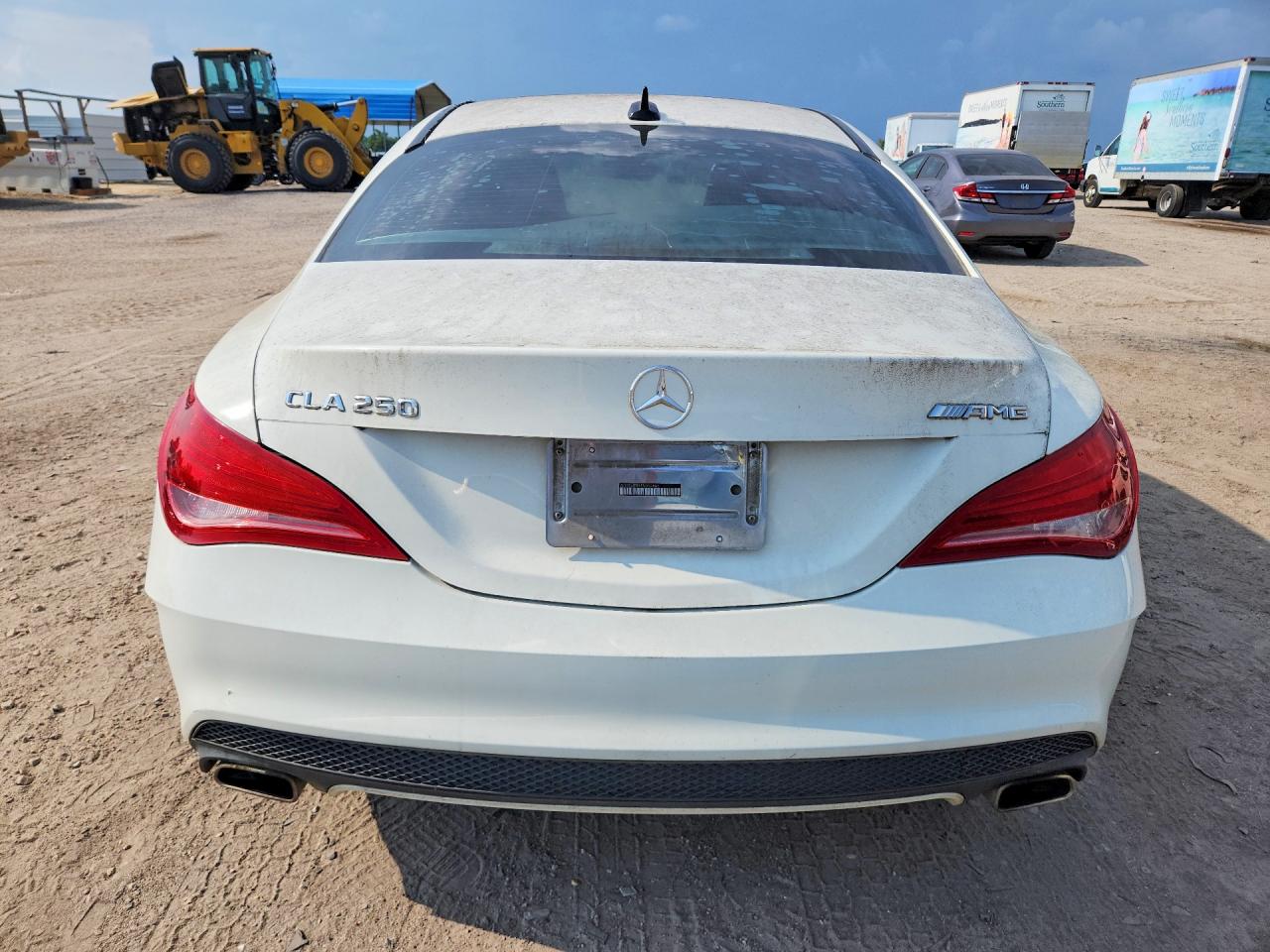 2014 Mercedes-benz Cla 250 White vin: WDDSJ4EB6EN052465
