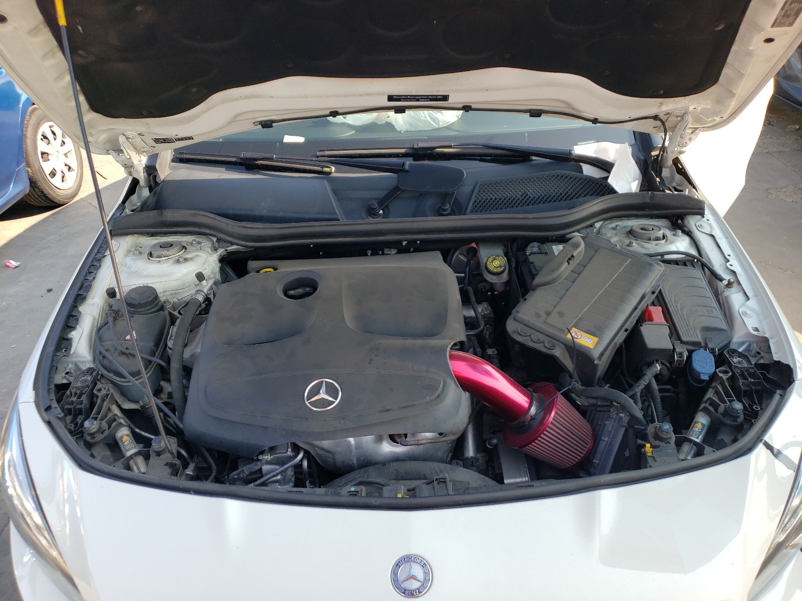 2014 Mercedes-benz Cla 250 White vin: WDDSJ4EB6EN150542