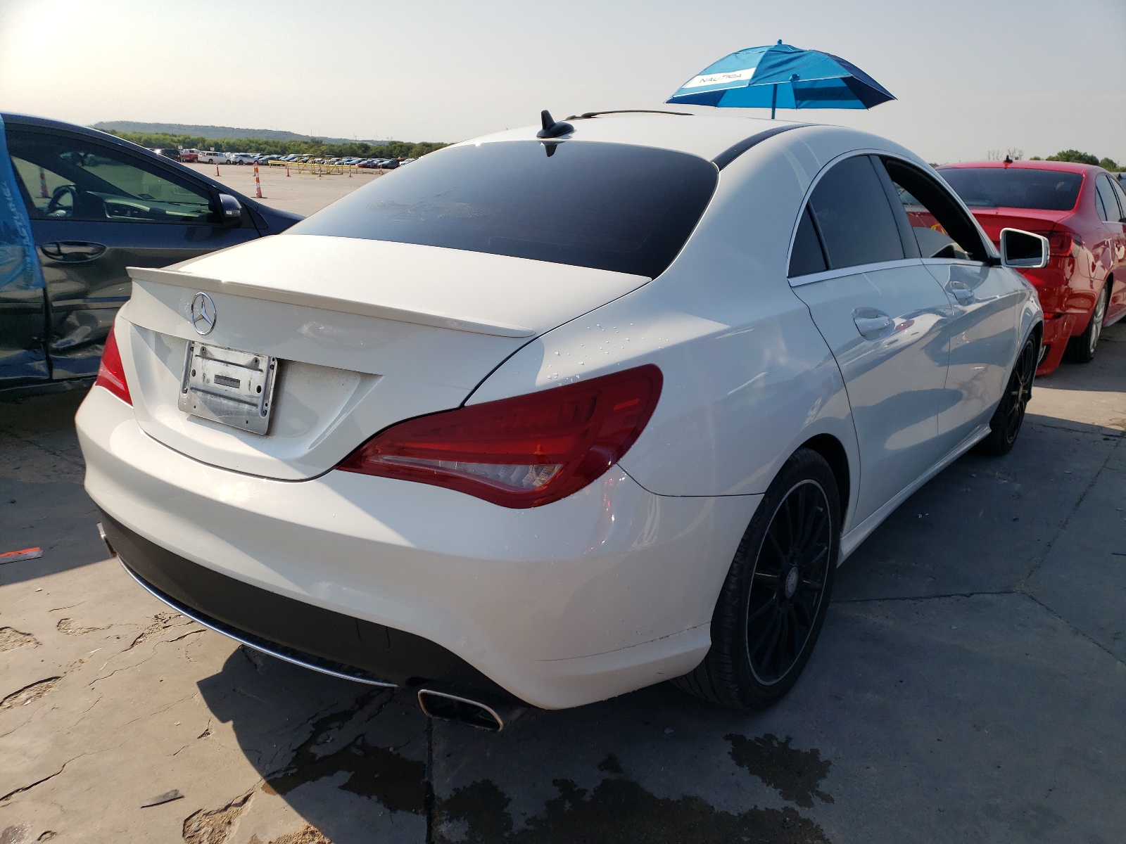 2014 Mercedes-benz Cla 250 White vin: WDDSJ4EB6EN150542