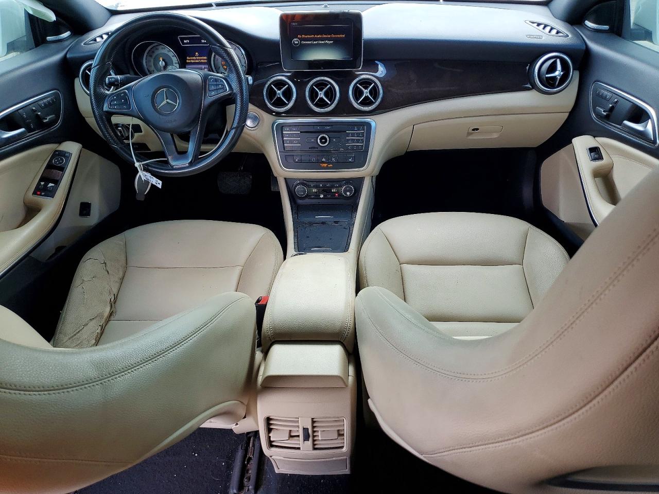 2015 Mercedes-benz Cla 250 Белый vin: WDDSJ4EB6FN176186