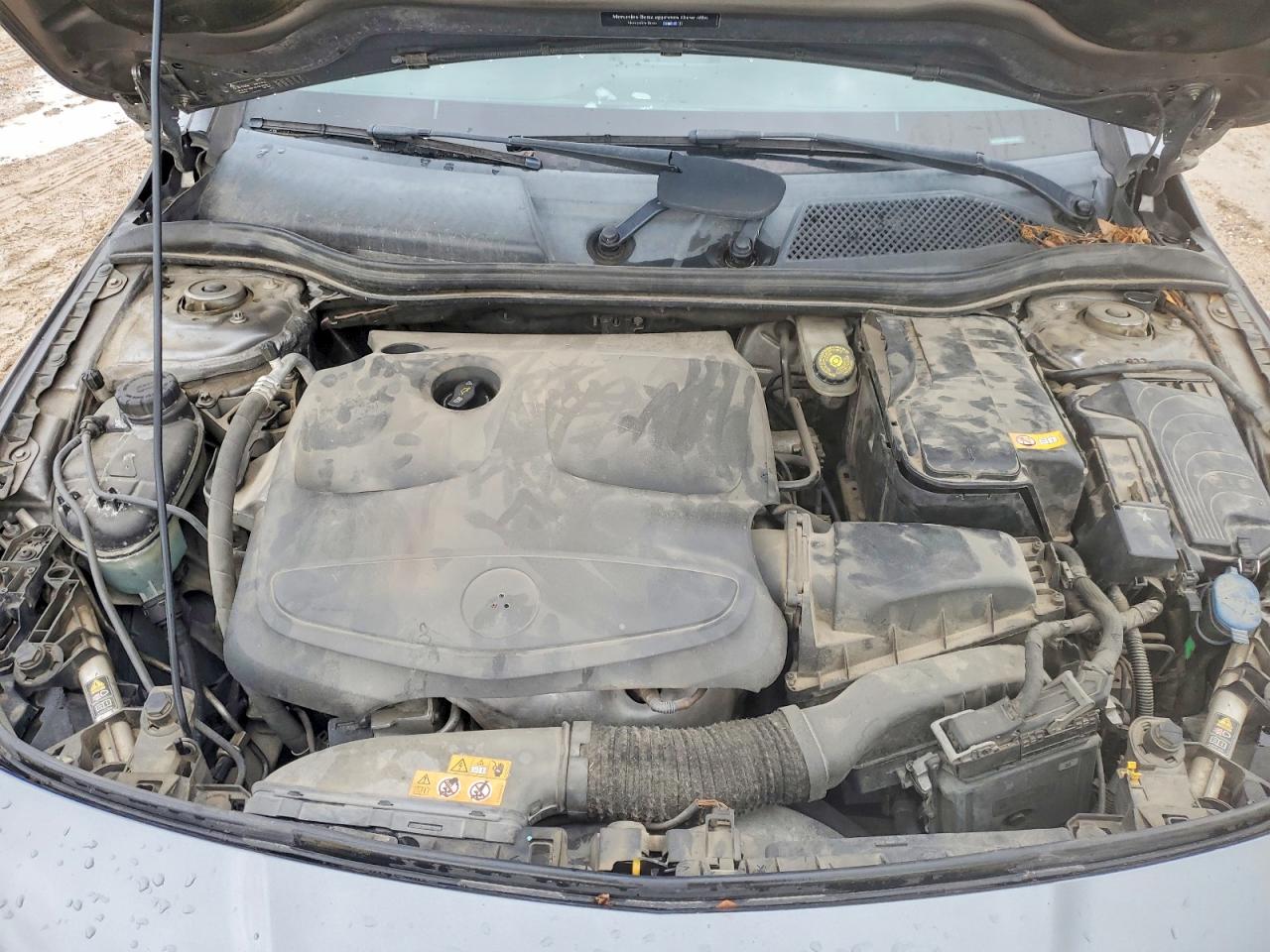 2015 Mercedes-benz Cla 250 Gray vin: WDDSJ4EB6FN189259