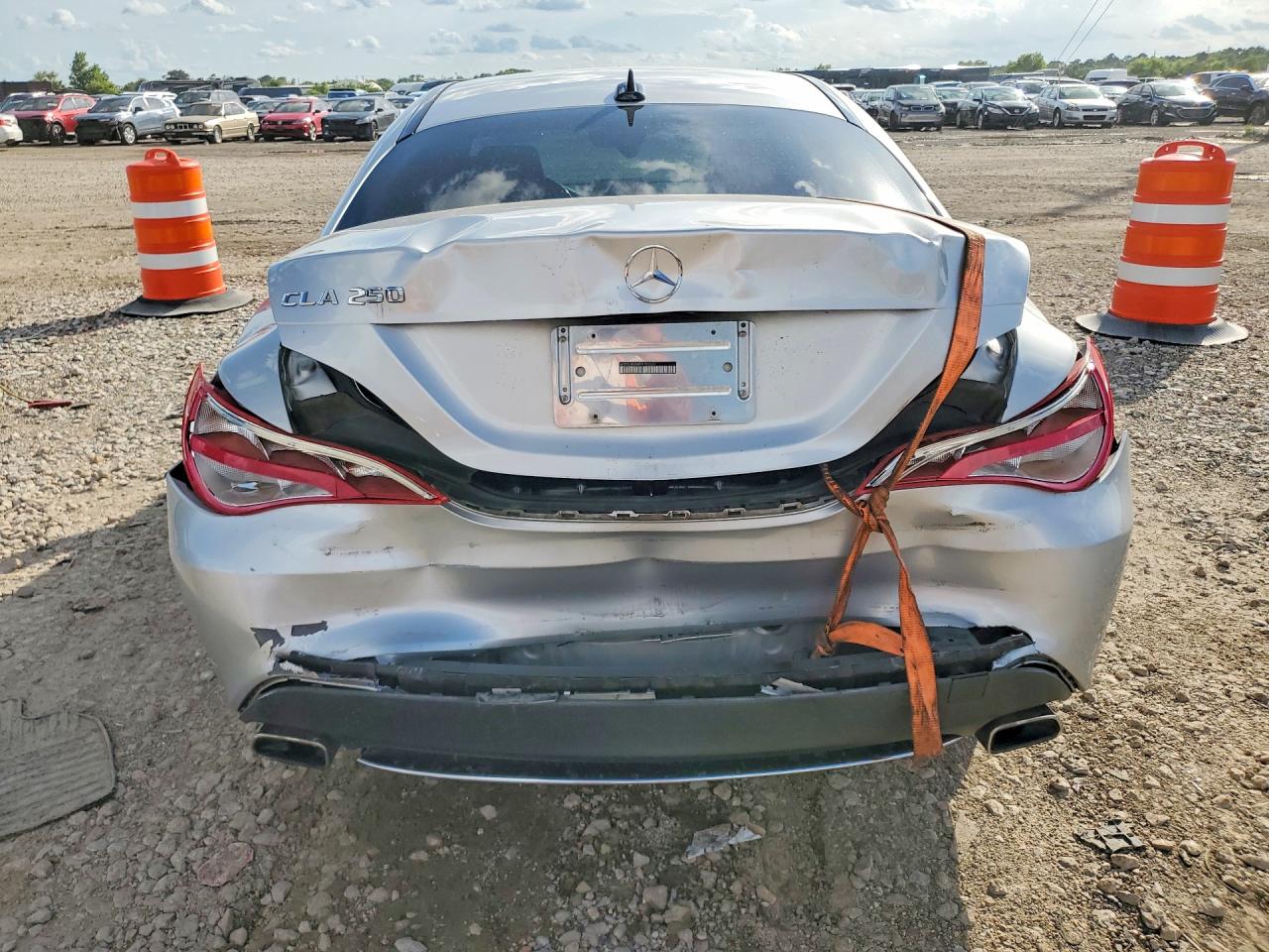 2015 Mercedes-benz Cla 250 Silver vin: WDDSJ4EB6FN193201