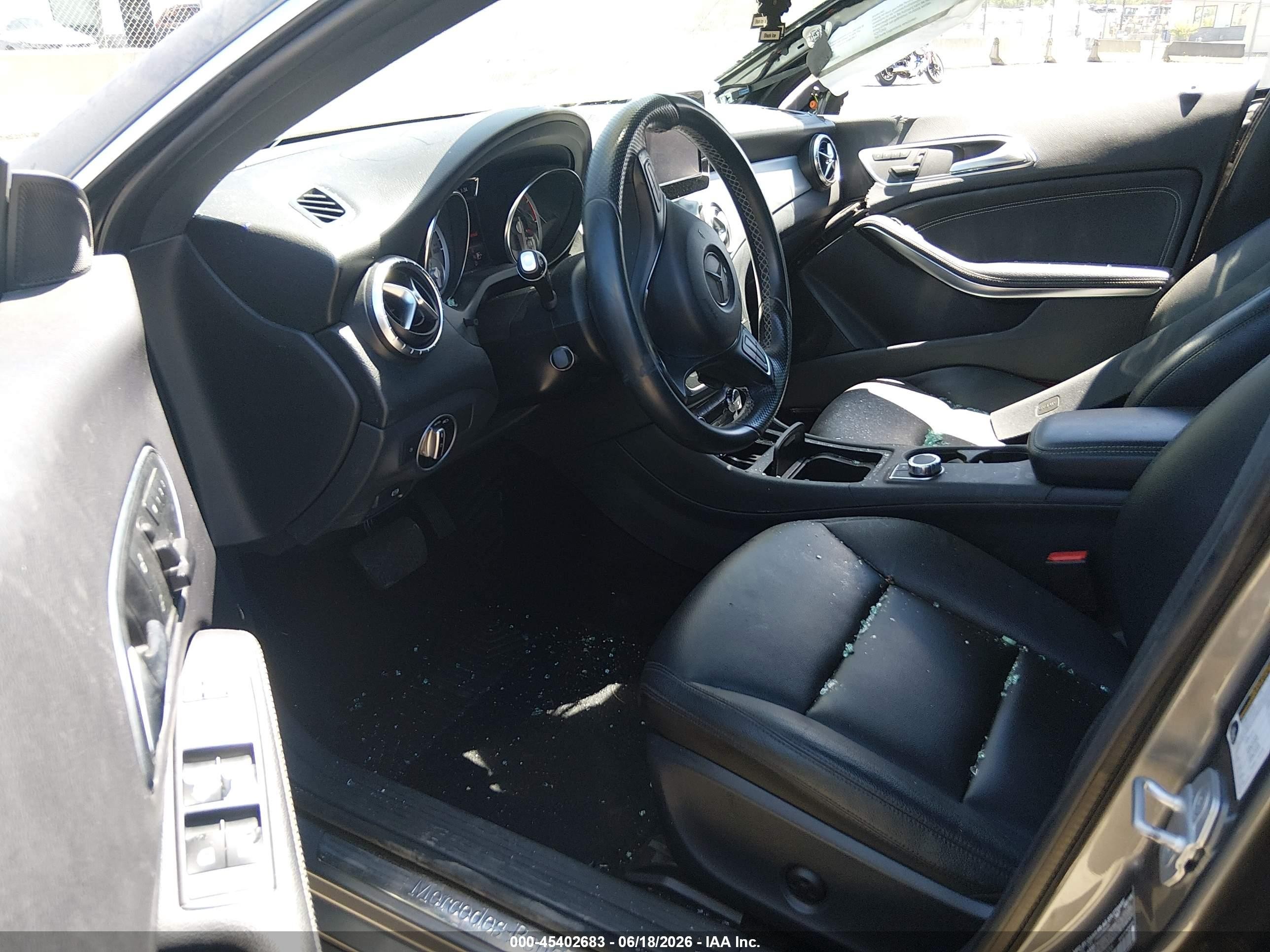 2015 Mercedes-benz Cla 250   Gray vin: WDDSJ4EB6FN201006
