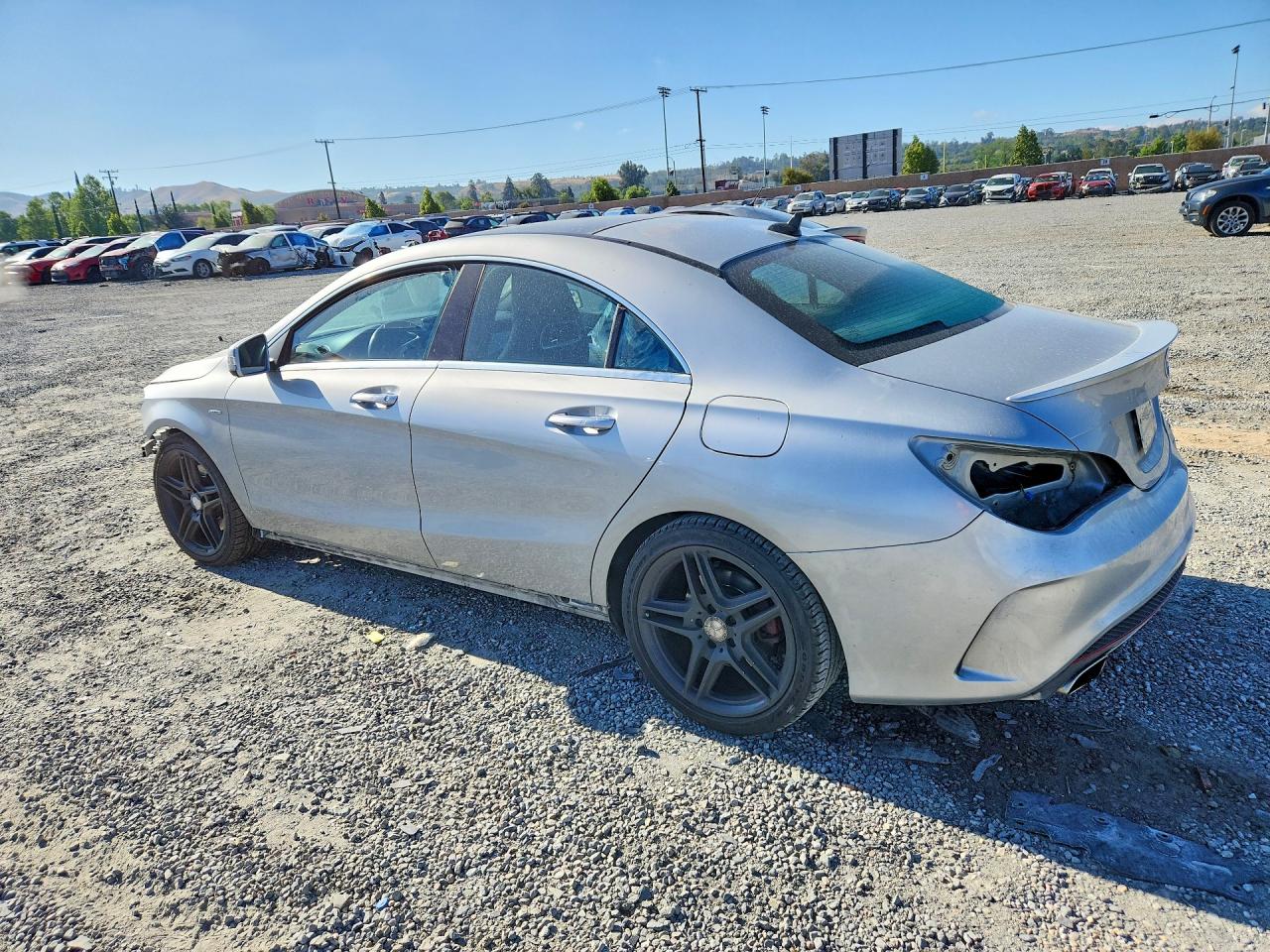 2015 Mercedes-benz Cla 250 Silver vin: WDDSJ4EB6FN263764