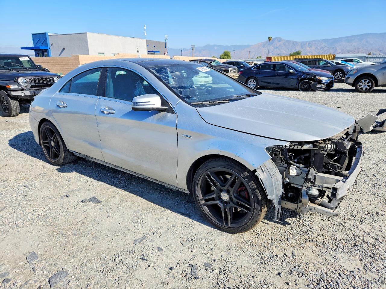 2015 Mercedes-benz Cla 250 Silver vin: WDDSJ4EB6FN263764