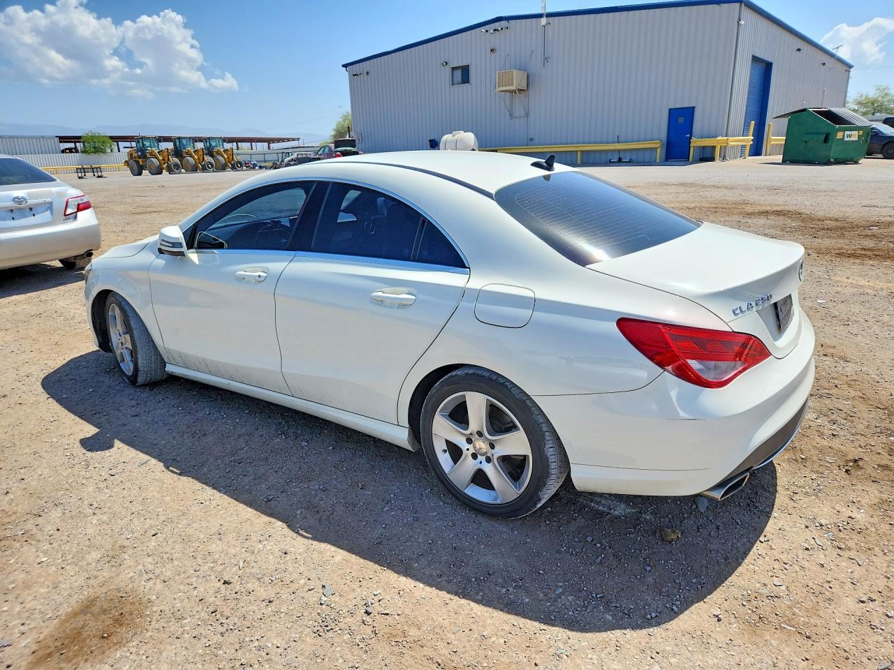 2015 Mercedes-benz Cla 250 White vin: WDDSJ4EB6FN279950