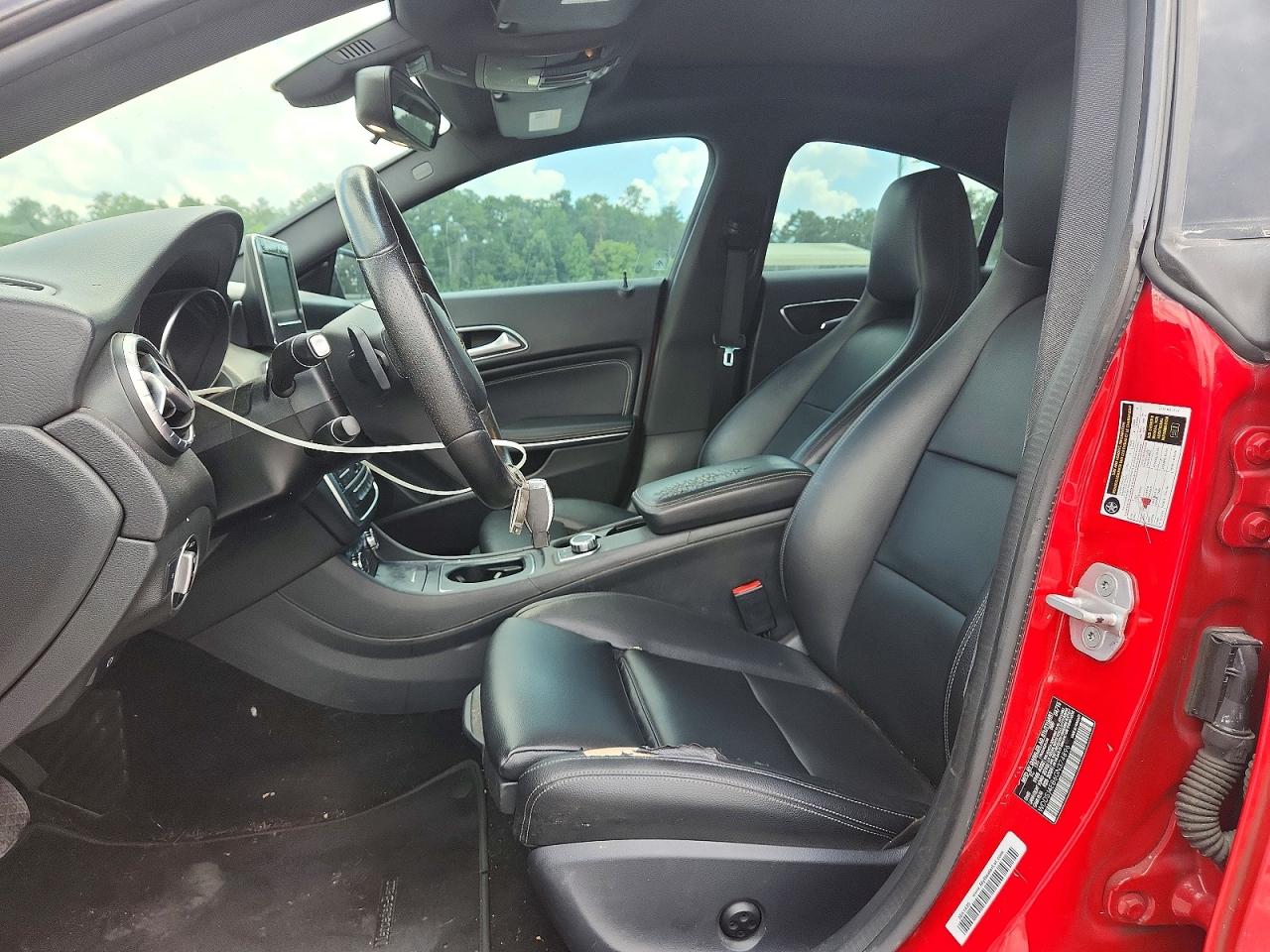 2016 Mercedes-benz Cla 250 Red vin: WDDSJ4EB6GN374896
