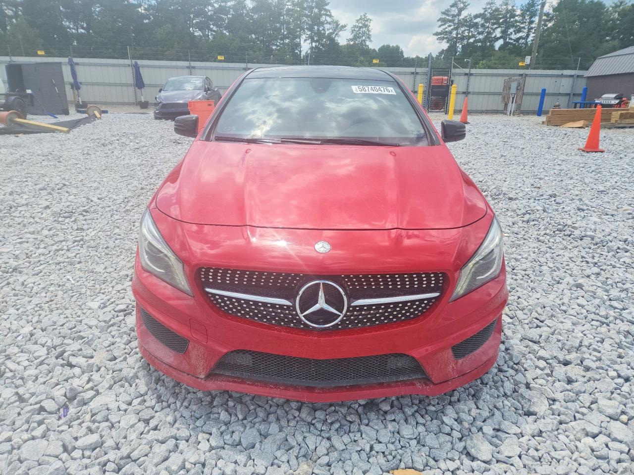 2016 Mercedes-benz Cla 250 Red vin: WDDSJ4EB6GN374896