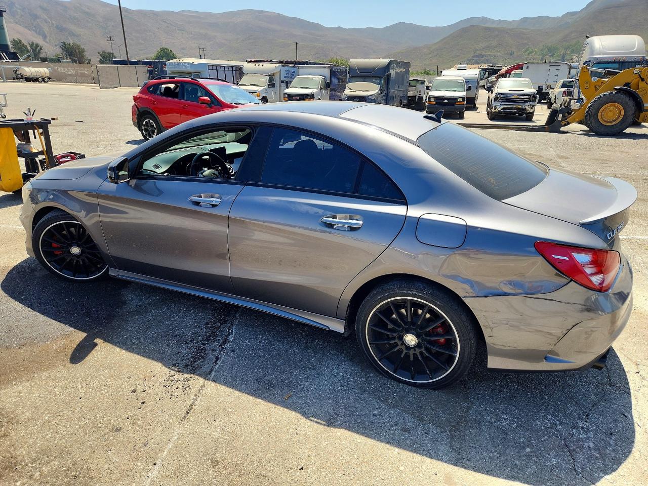2016 Mercedes-benz Cla 250 Gray vin: WDDSJ4EB6GN378768