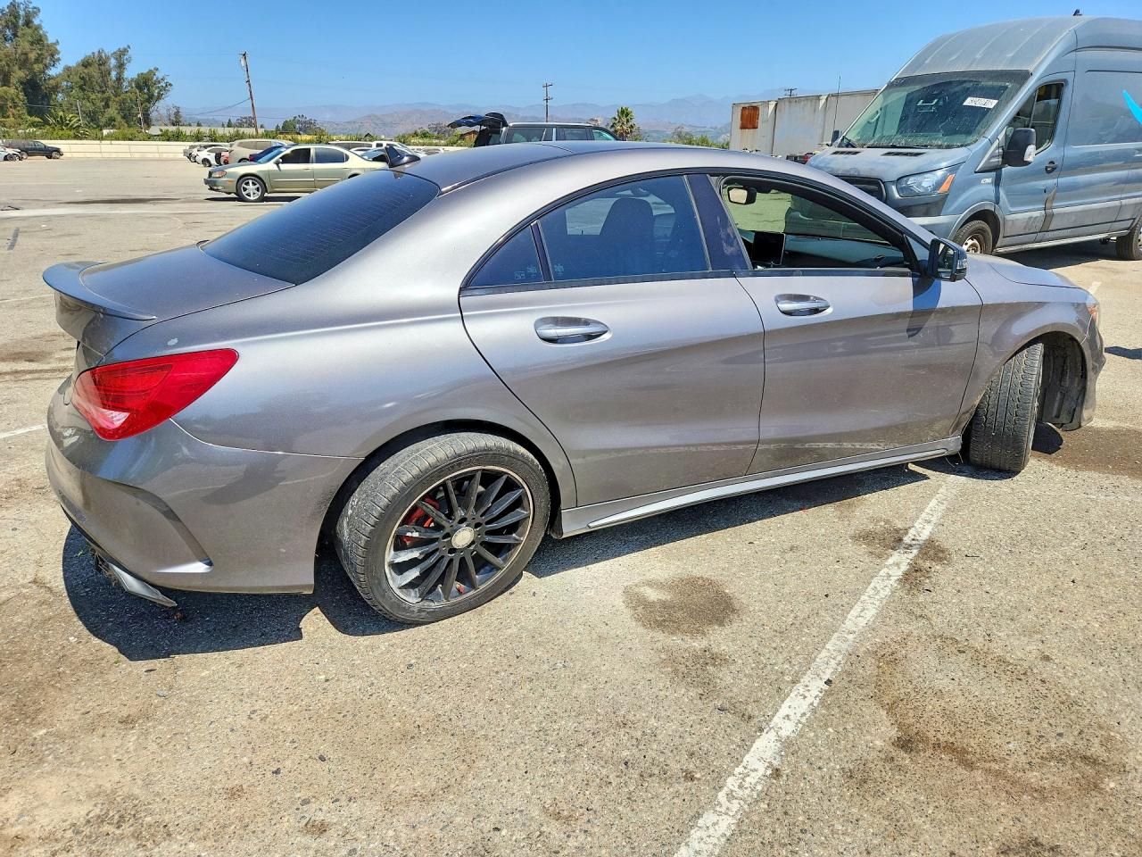 2016 Mercedes-benz Cla 250 Gray vin: WDDSJ4EB6GN378768