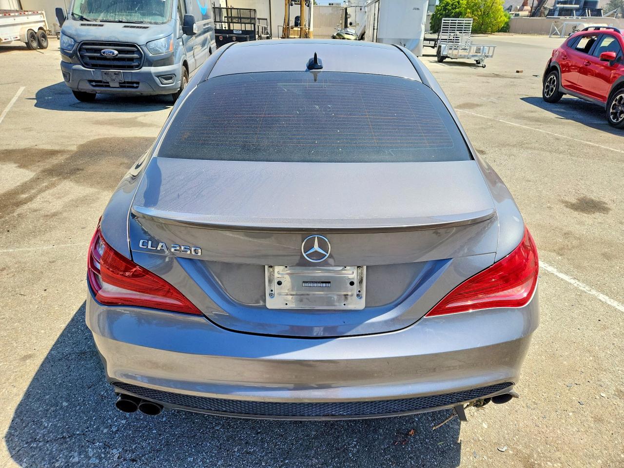 2016 Mercedes-benz Cla 250 Gray vin: WDDSJ4EB6GN378768