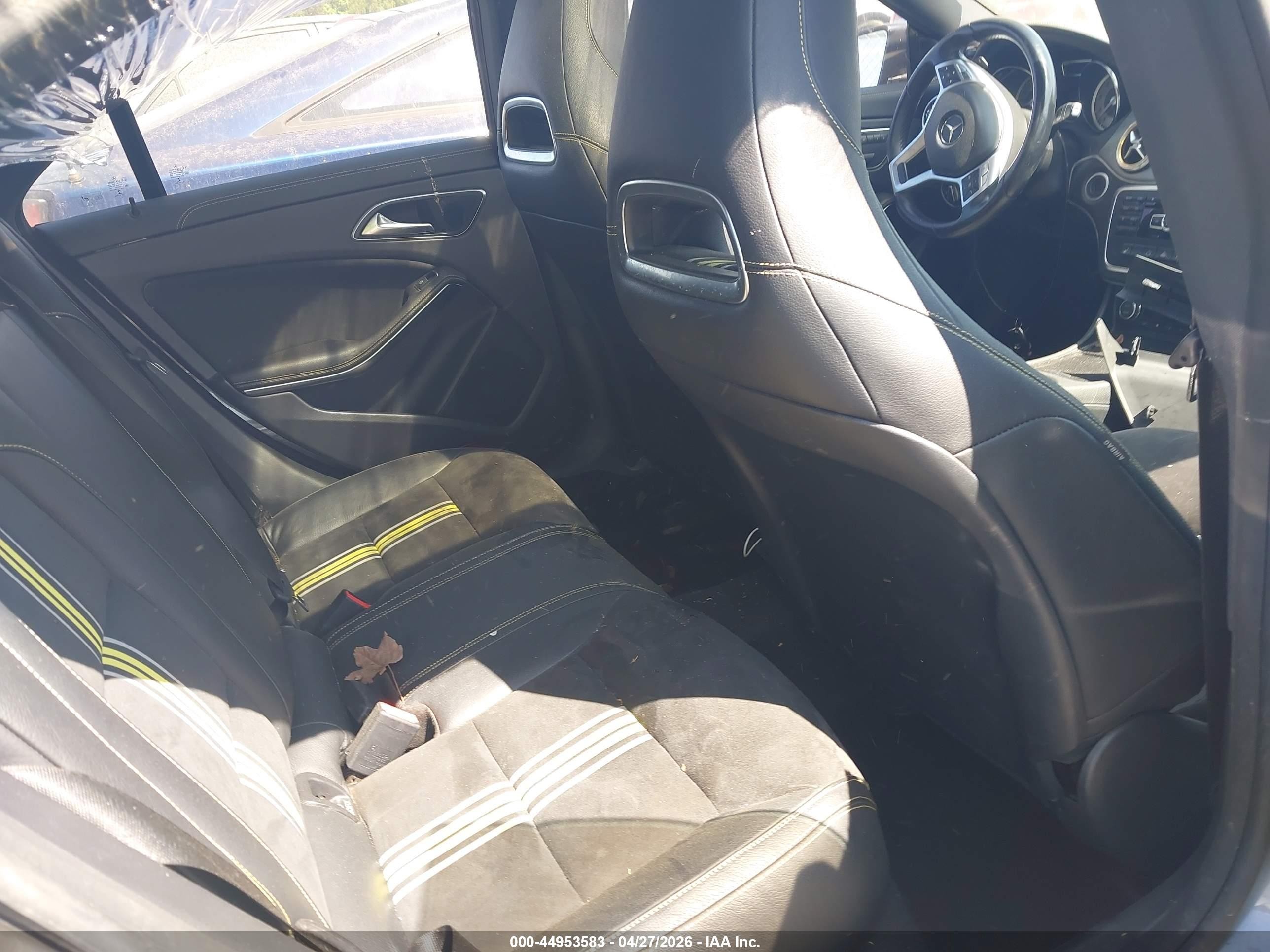 2014 Mercedes-benz Cla 250   Gray vin: WDDSJ4EB7EN025257