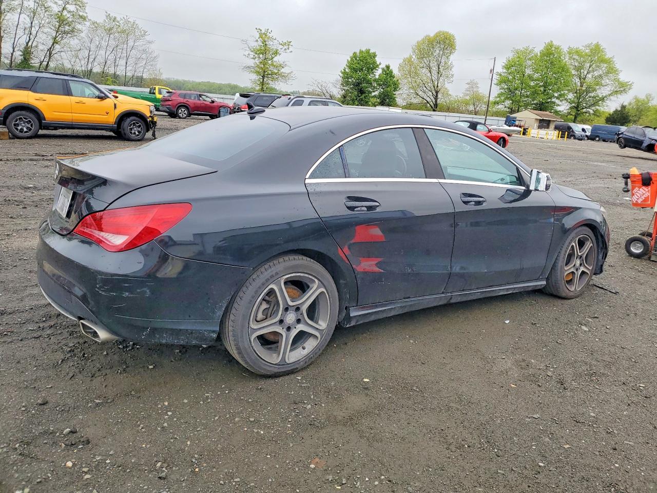 2014 Mercedes-benz Cla 250 Black vin: WDDSJ4EB7EN035061