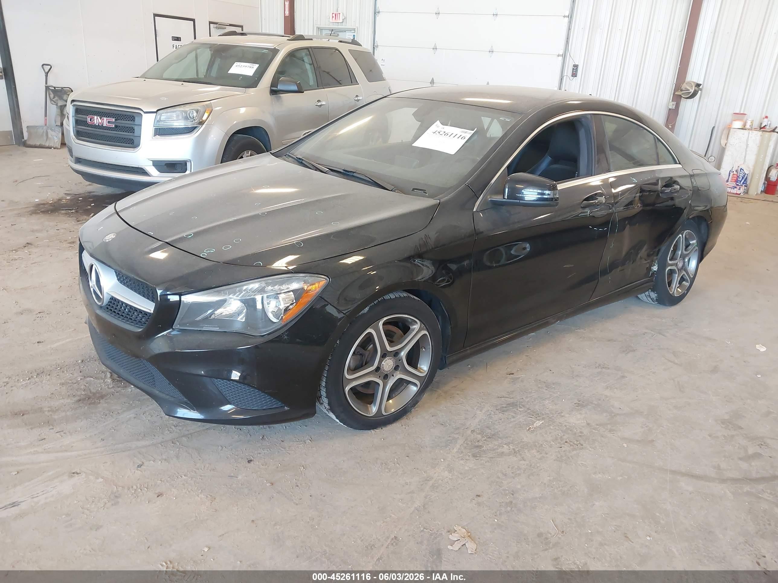 2014 Mercedes-benz Cla 250 Black vin: WDDSJ4EB7EN041104