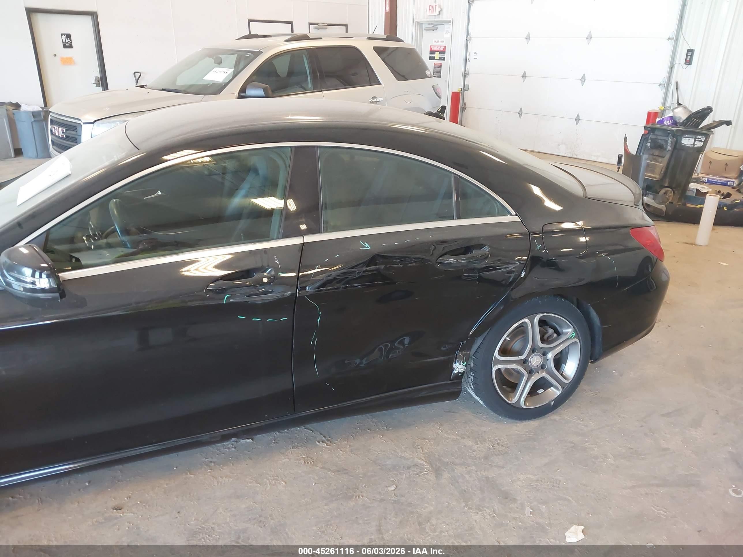 2014 Mercedes-benz Cla 250 Black vin: WDDSJ4EB7EN041104