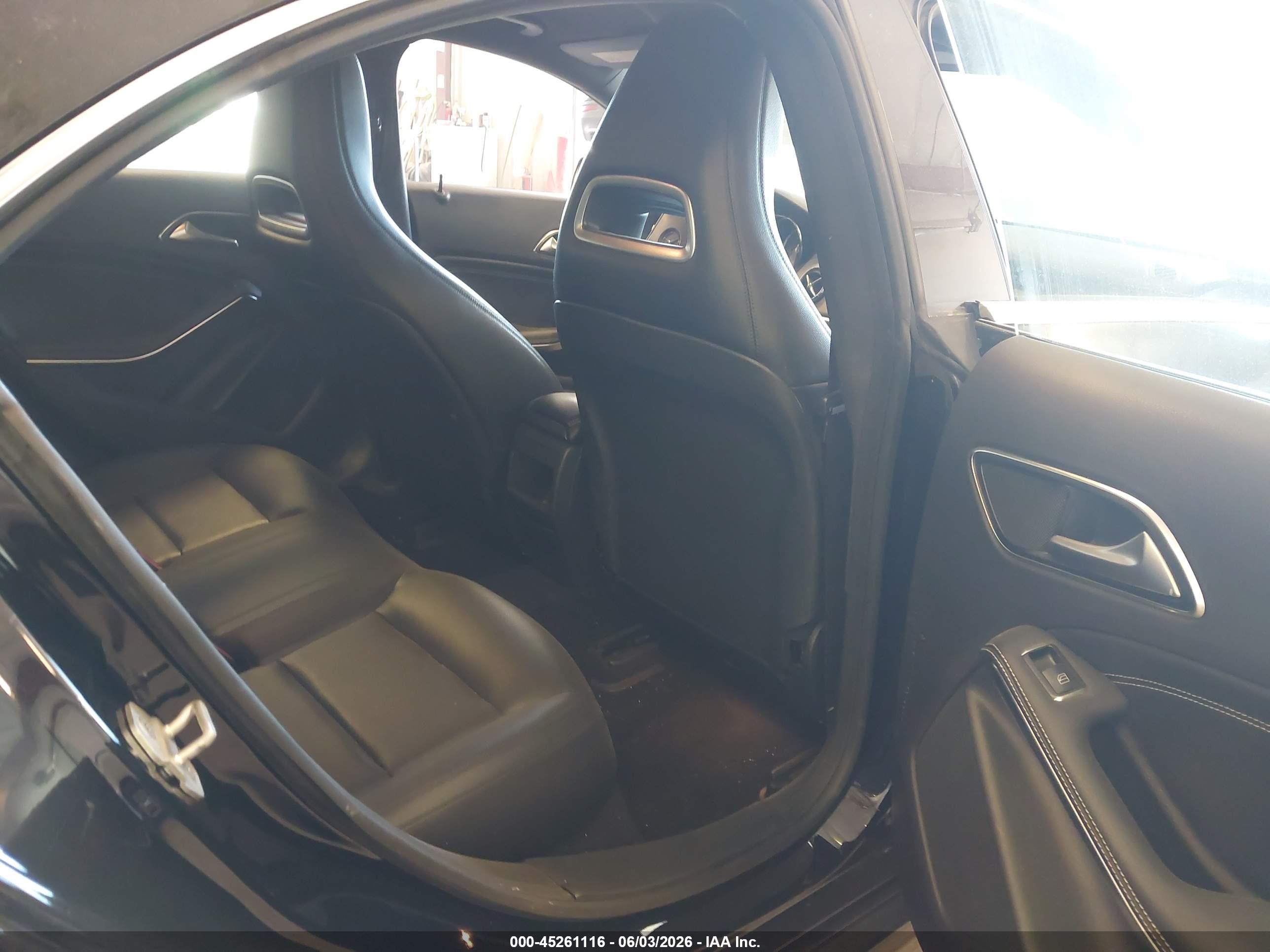 2014 Mercedes-benz Cla 250 Black vin: WDDSJ4EB7EN041104