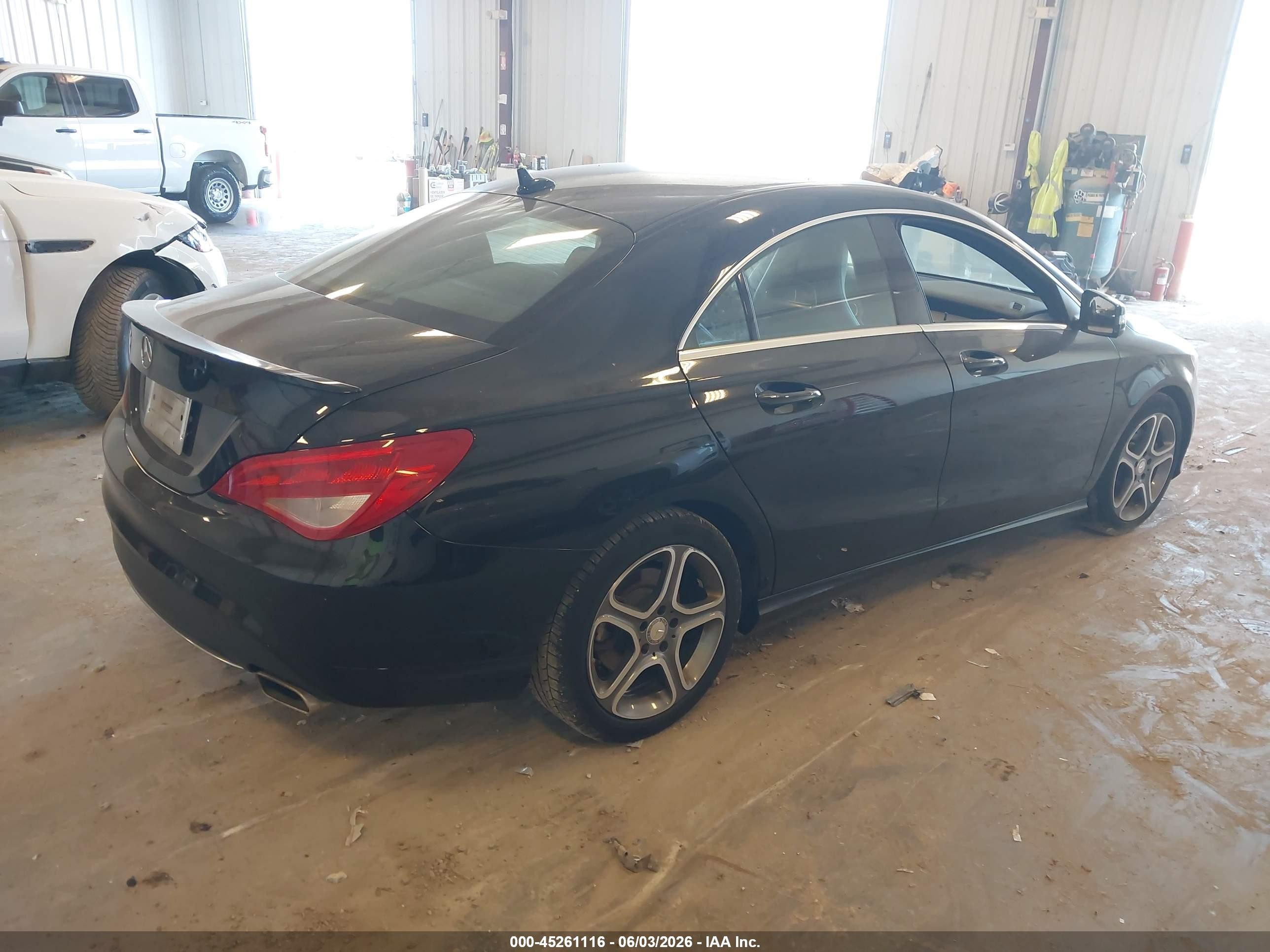 2014 Mercedes-benz Cla 250 Black vin: WDDSJ4EB7EN041104