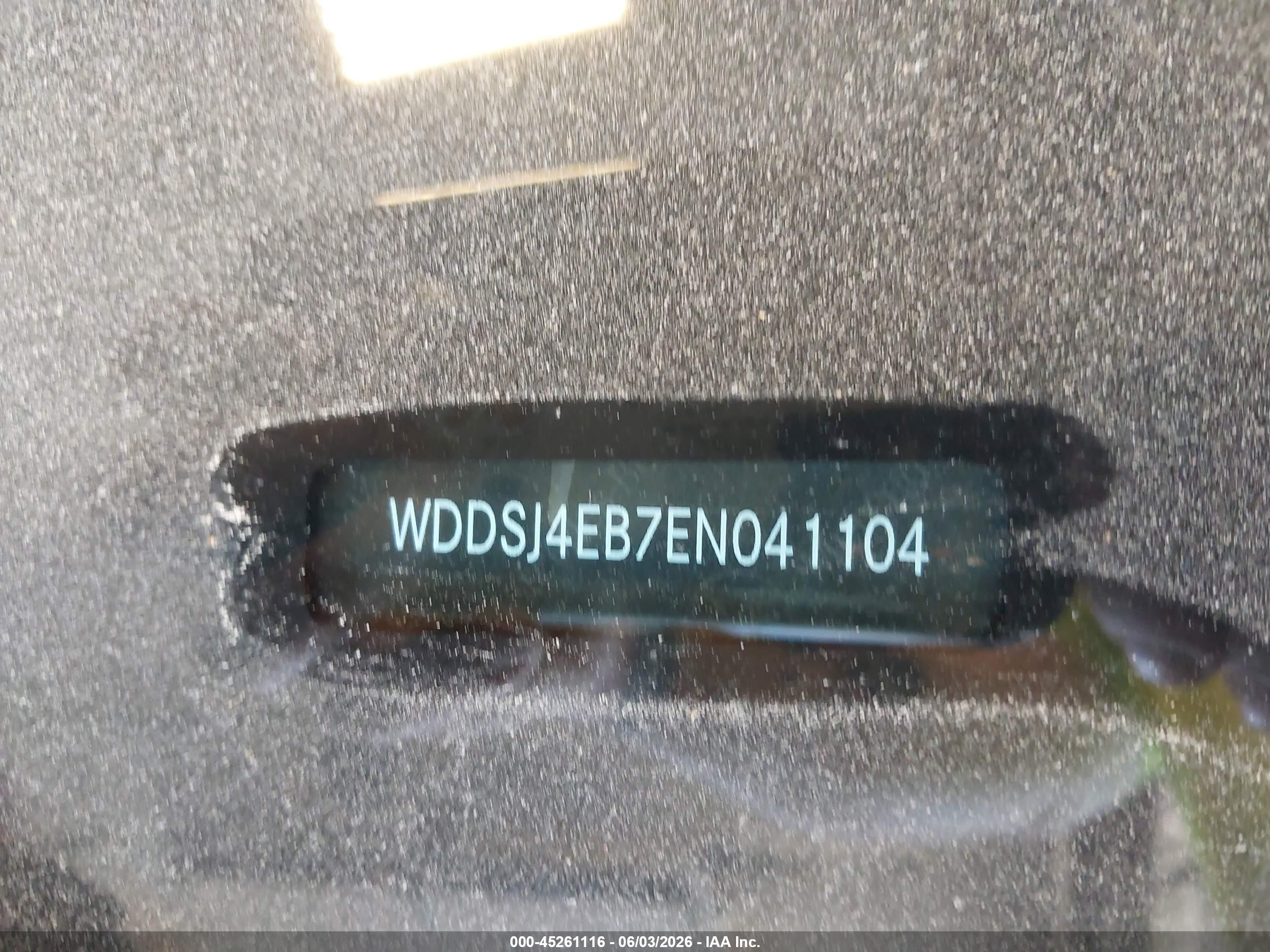 2014 Mercedes-benz Cla 250 Black vin: WDDSJ4EB7EN041104