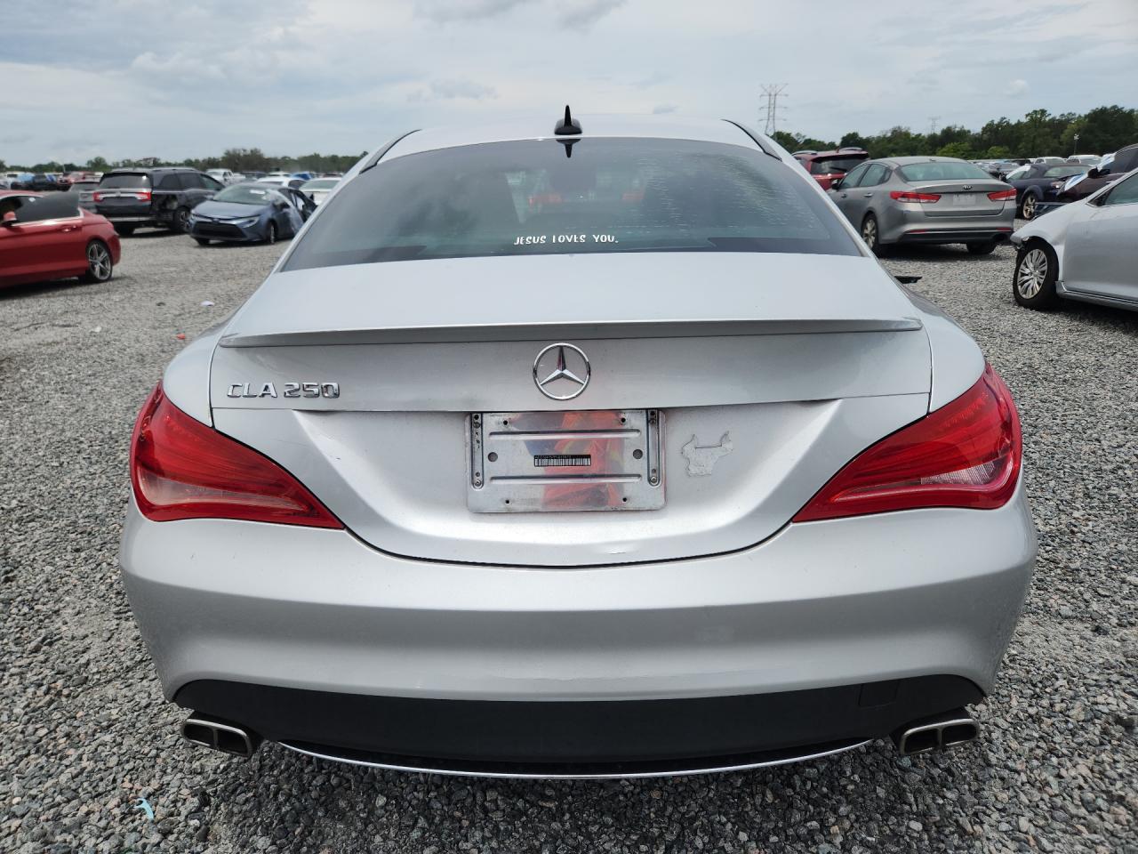 2014 Mercedes-benz Cla 250 Silver vin: WDDSJ4EB7EN065872