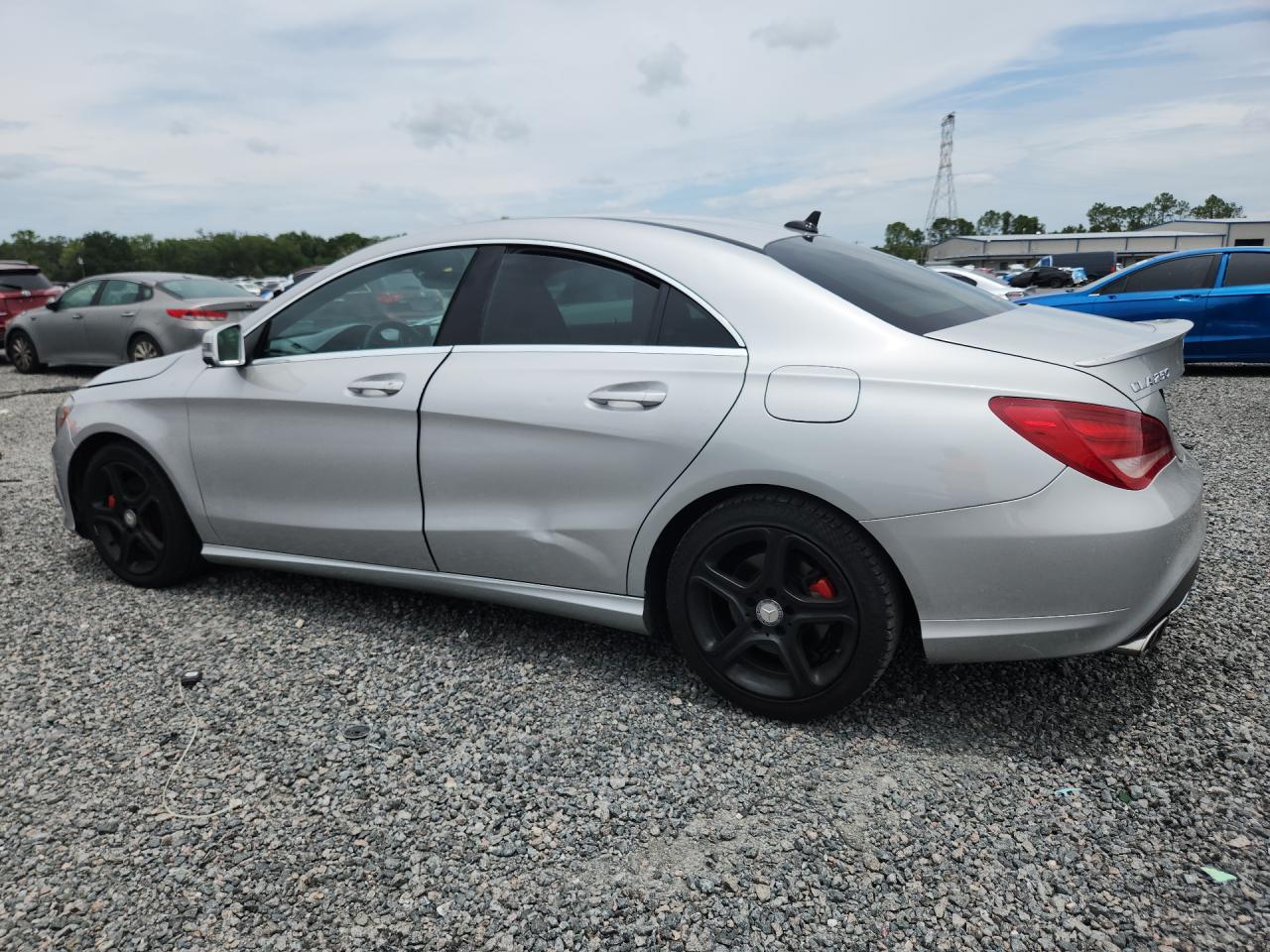 2014 Mercedes-benz Cla 250 Silver vin: WDDSJ4EB7EN065872