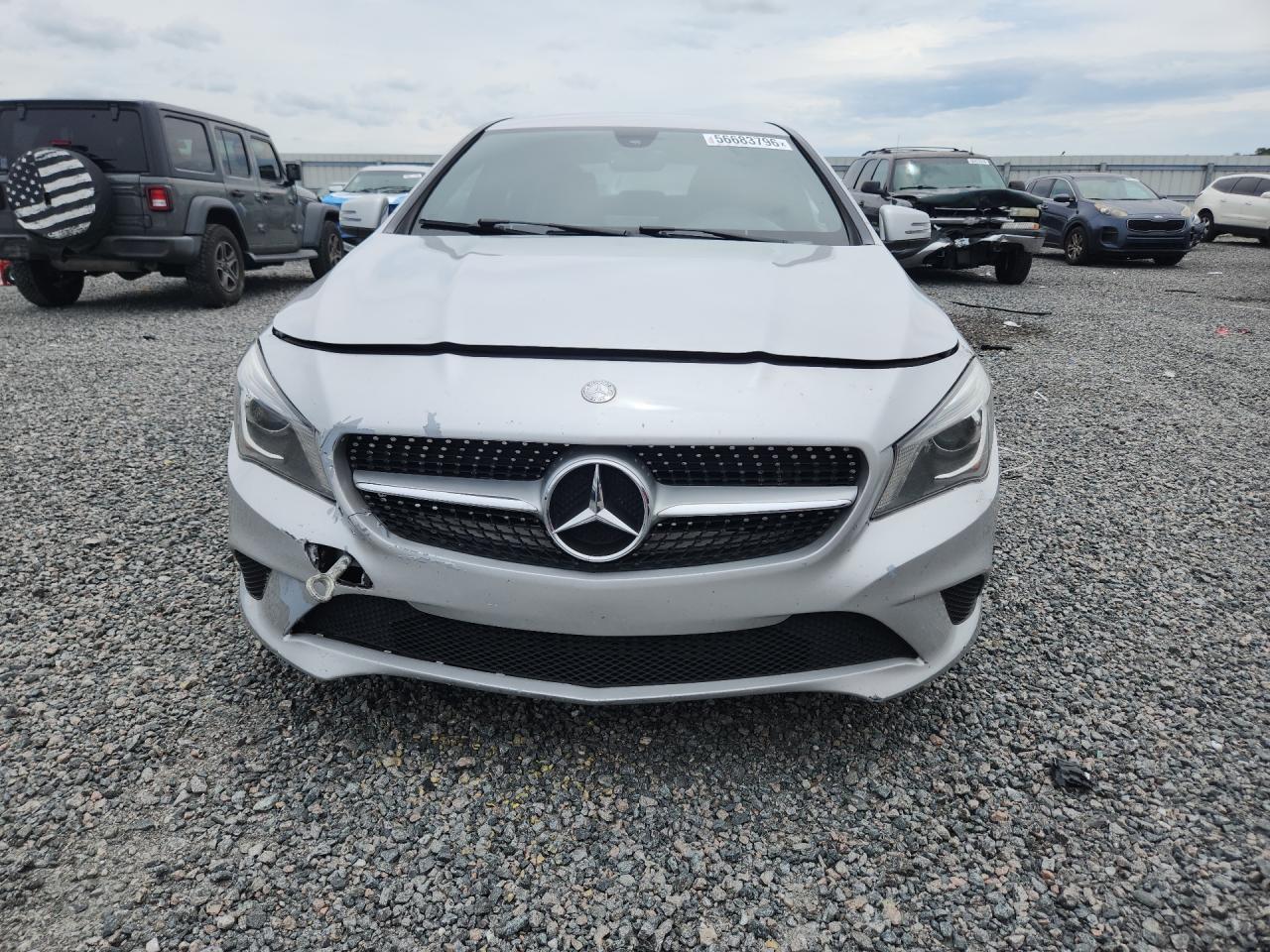 2014 Mercedes-benz Cla 250 Silver vin: WDDSJ4EB7EN065872