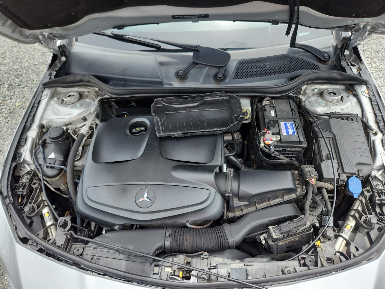 2014 Mercedes-benz Cla 250 Silver vin: WDDSJ4EB7EN065872