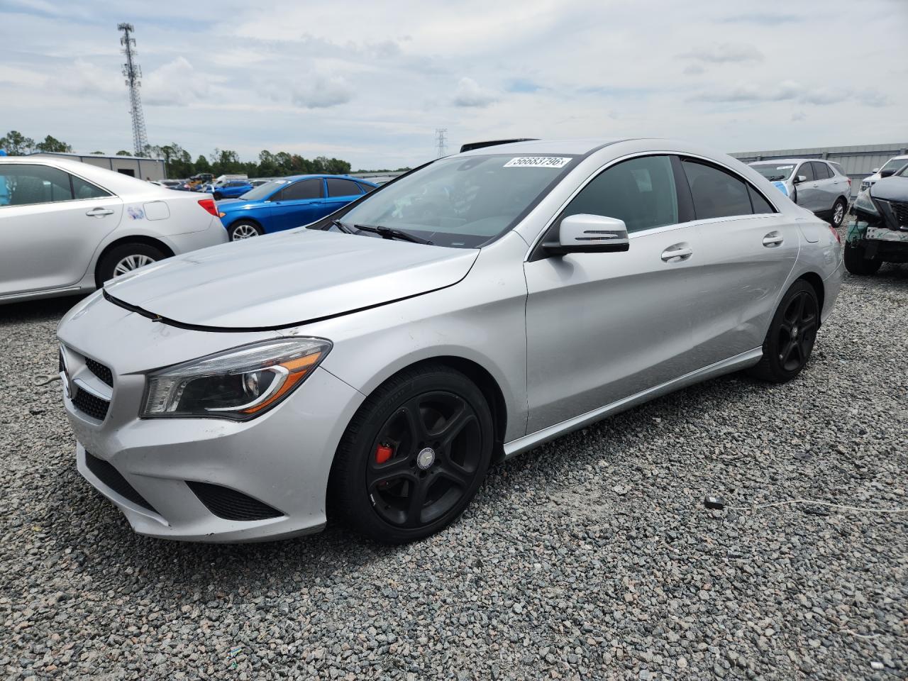 2014 Mercedes-benz Cla 250 Silver vin: WDDSJ4EB7EN065872