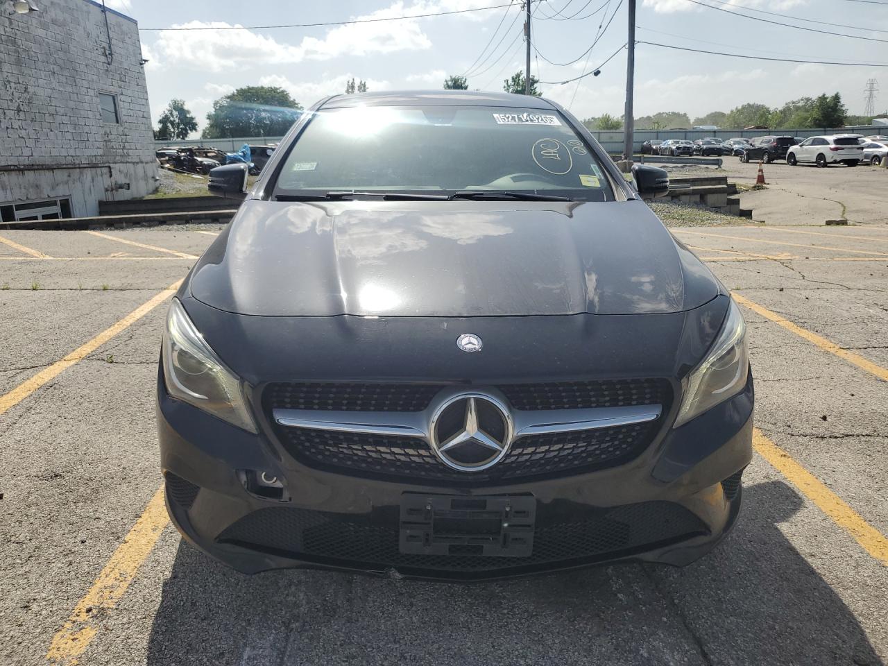 2014 Mercedes-benz Cla 250 Black vin: WDDSJ4EB7EN066004 Damage: Front Bumper Tow Hook Cover, Missing, Replacement Required