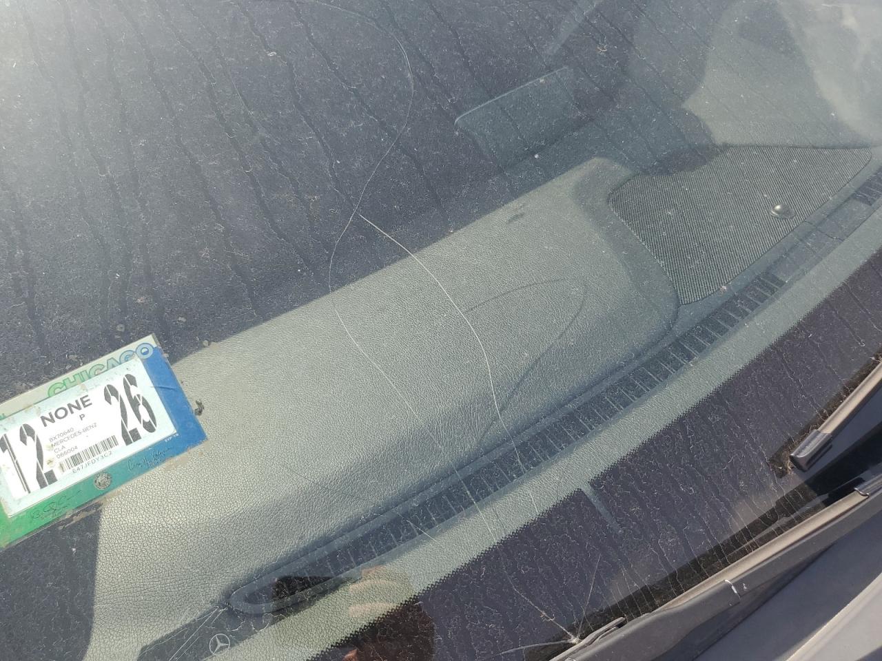 2014 Mercedes-benz Cla 250 Black vin: WDDSJ4EB7EN066004 Damage: Windshield, Broken, Replacement Required