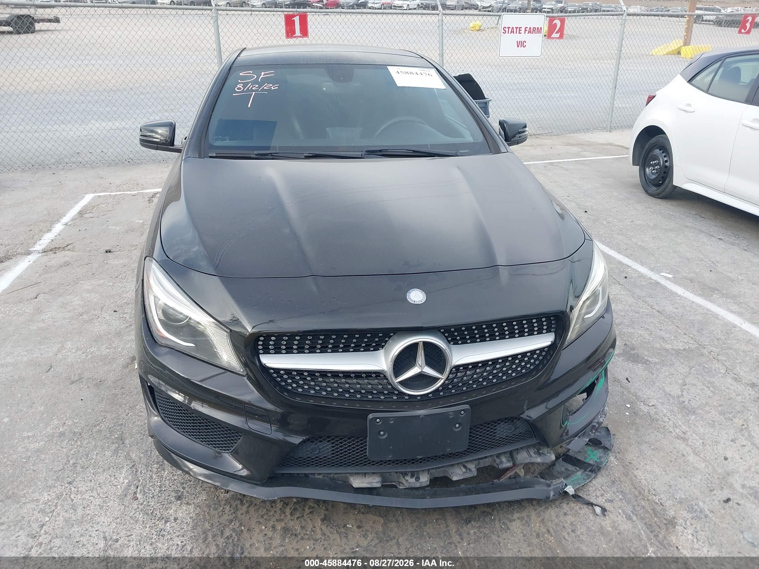 2014 Mercedes-benz Cla 250 Black vin: WDDSJ4EB7EN085670