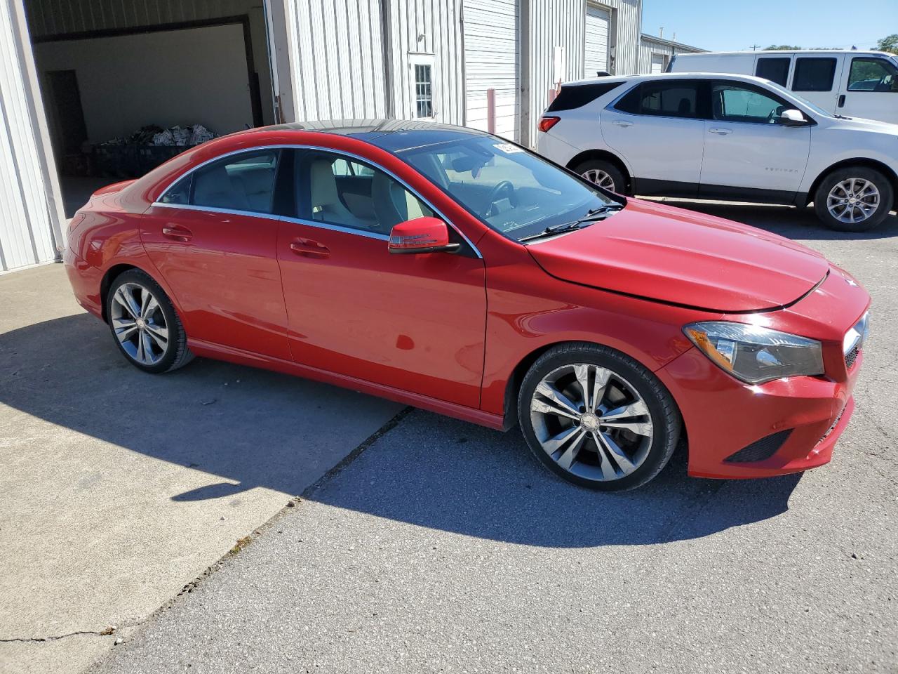 2014 Mercedes-benz Cla 250 Red vin: WDDSJ4EB7EN092649