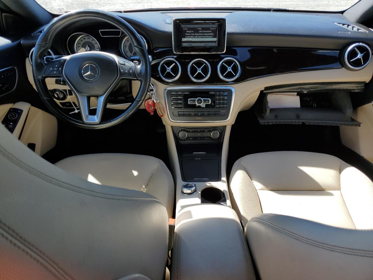 2014 Mercedes-benz Cla 250 Red vin: WDDSJ4EB7EN092649