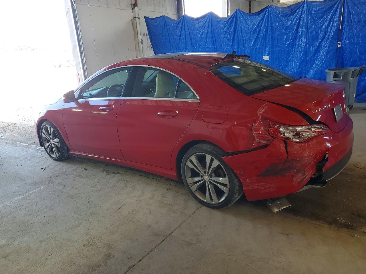2014 Mercedes-benz Cla 250 Red vin: WDDSJ4EB7EN092649