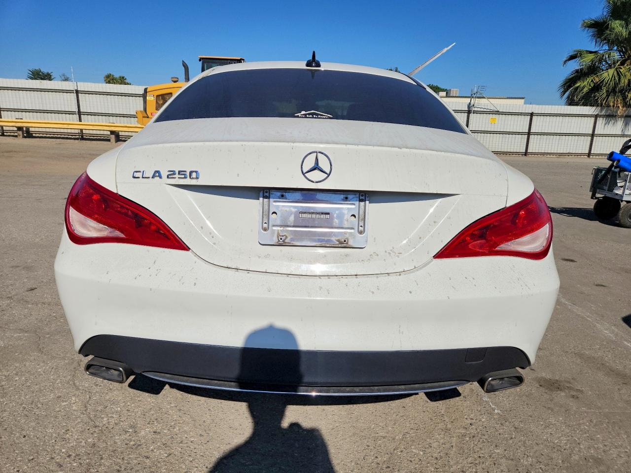 2015 Mercedes-benz Cla 250 White vin: WDDSJ4EB7FN169473