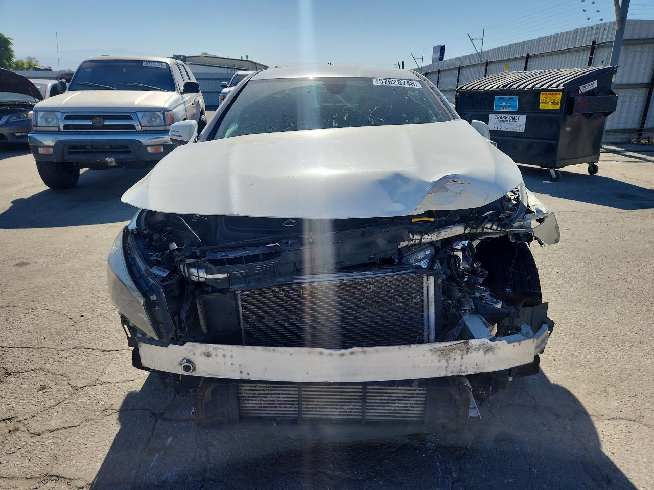2015 Mercedes-benz Cla 250 White vin: WDDSJ4EB7FN169473