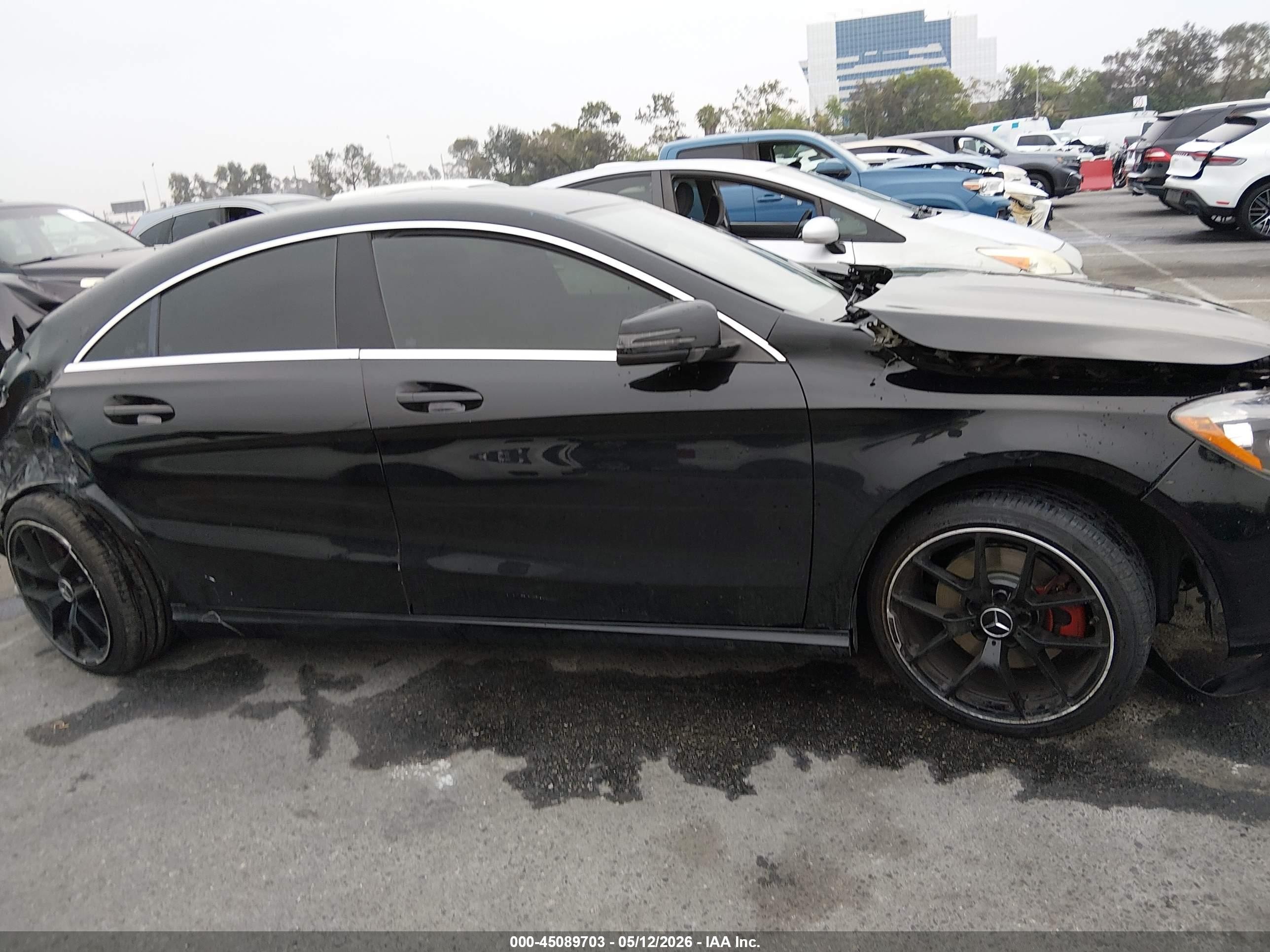 2015 Mercedes-benz Cla 250   Black vin: WDDSJ4EB7FN177007