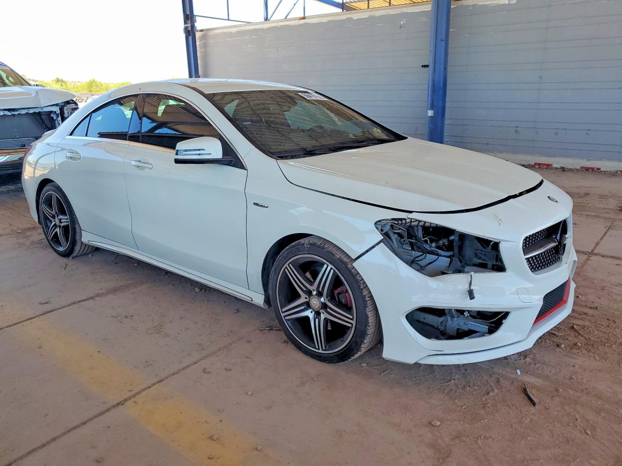 2015 Mercedes-benz Cla 250 White vin: WDDSJ4EB7FN187830