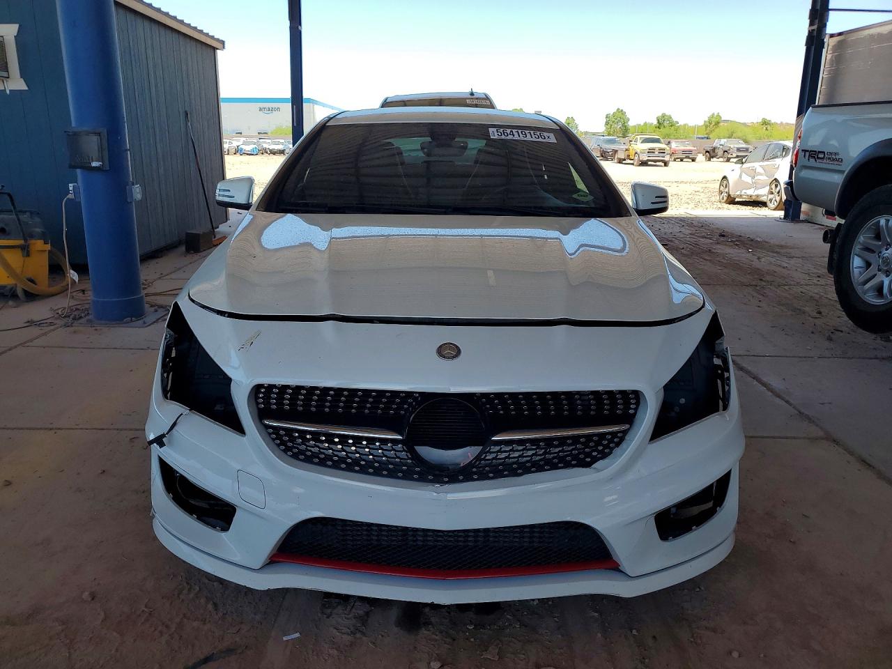2015 Mercedes-benz Cla 250 White vin: WDDSJ4EB7FN187830