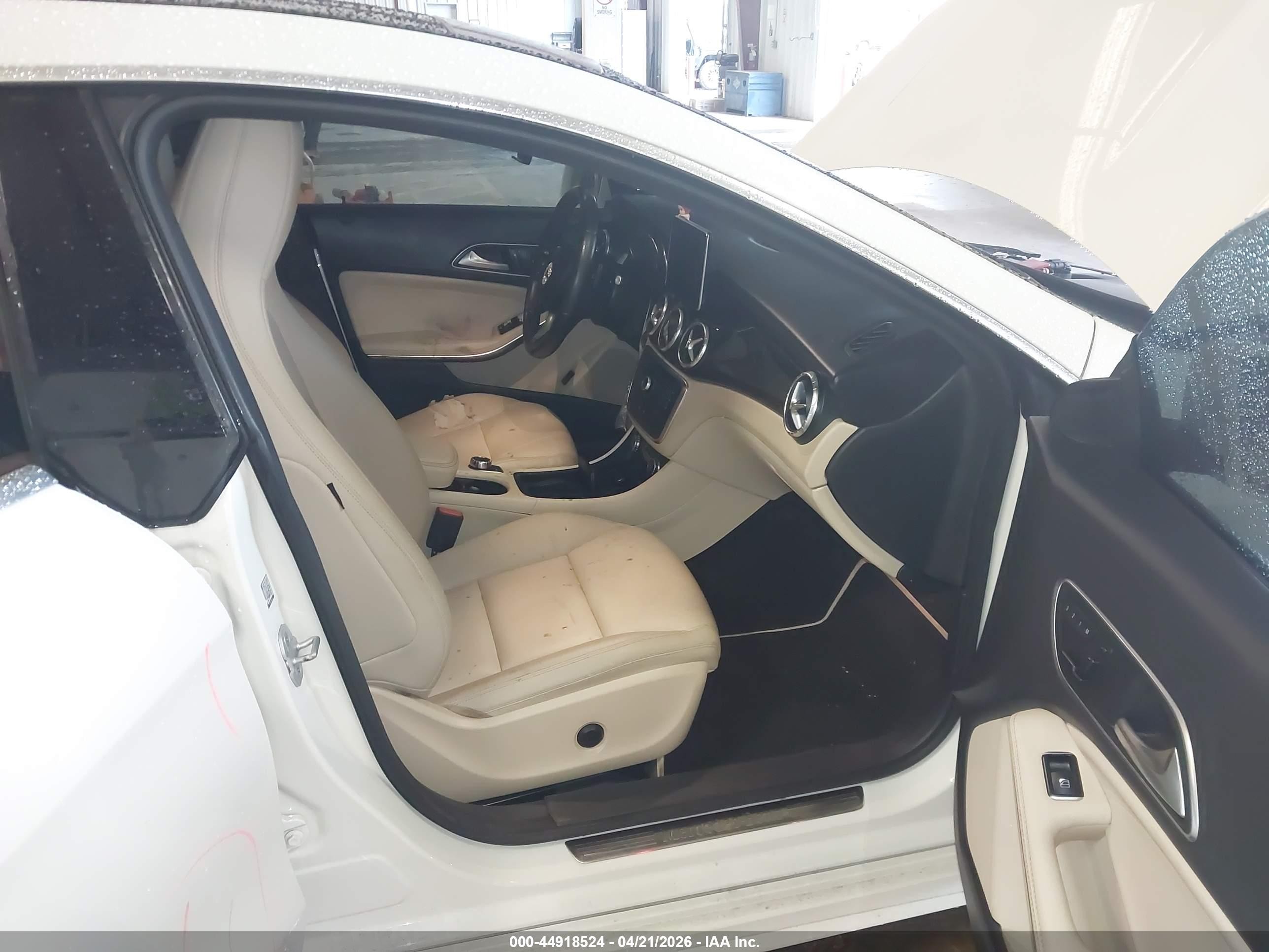 2015 Mercedes-benz Cla 250   White vin: WDDSJ4EB7FN194860