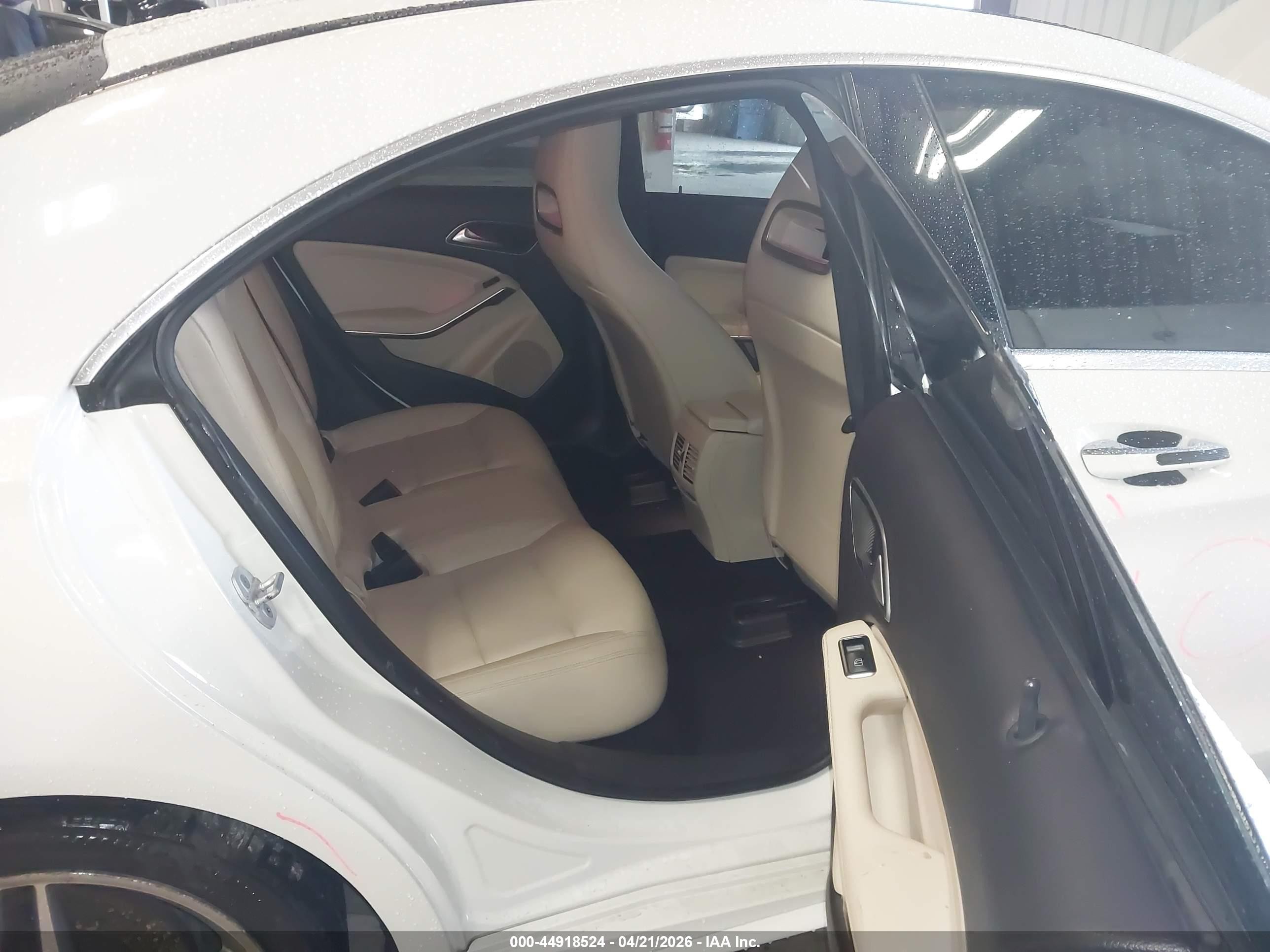 2015 Mercedes-benz Cla 250   White vin: WDDSJ4EB7FN194860